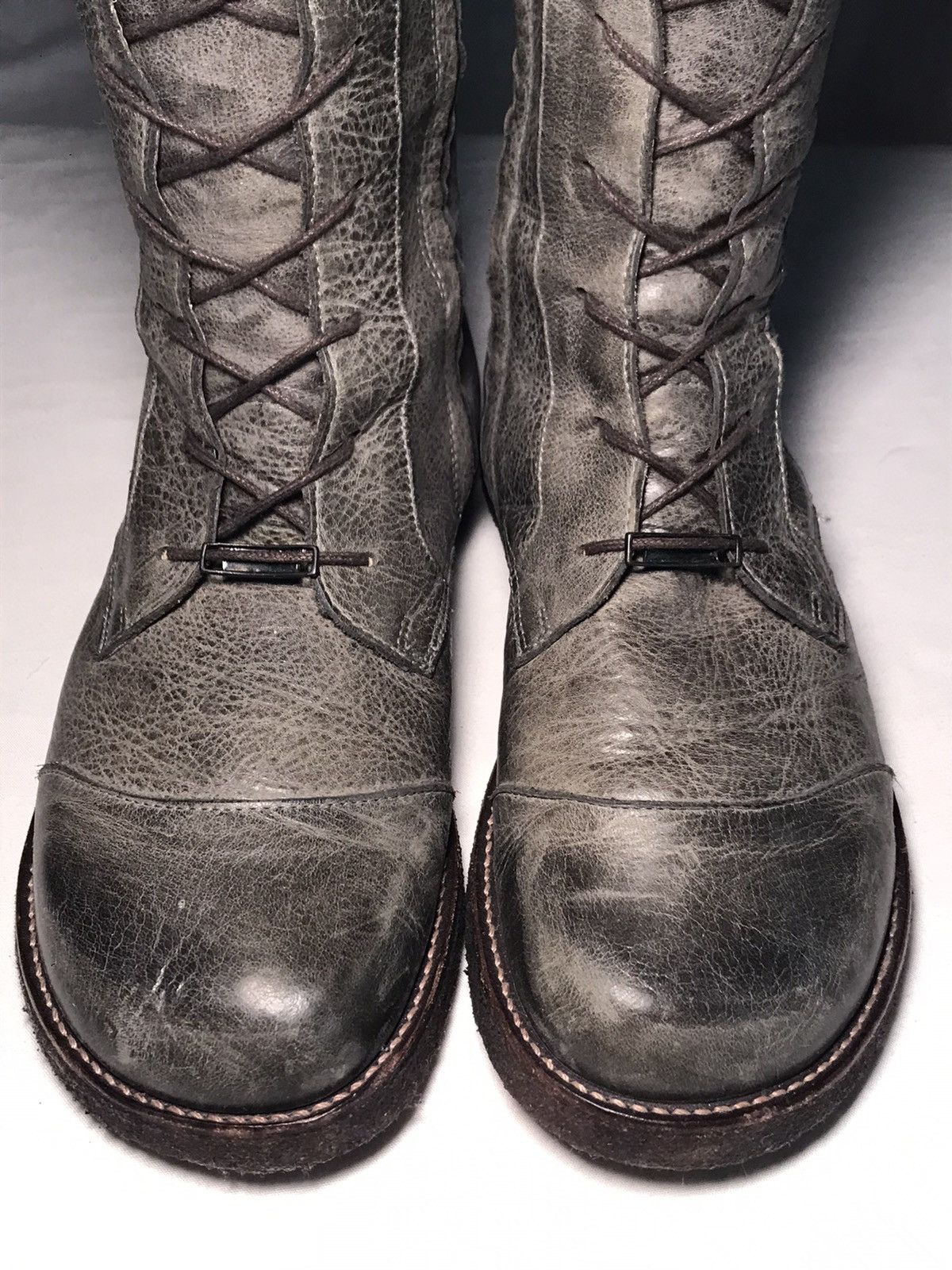 Leather Leather Angulus Hight Boots Lampo Size US 10 / IT 40 - 3 Thumbnail