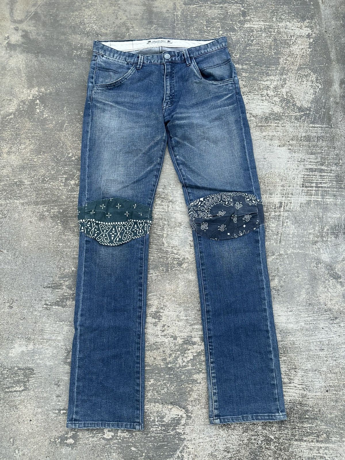 Sasquatchfabrix 2010AW SASQUATCHFABRIX BIKERS PUNK GORPCORE PAISLEY COWBOY Size US 30 / EU 46 - 1 Thumbnail