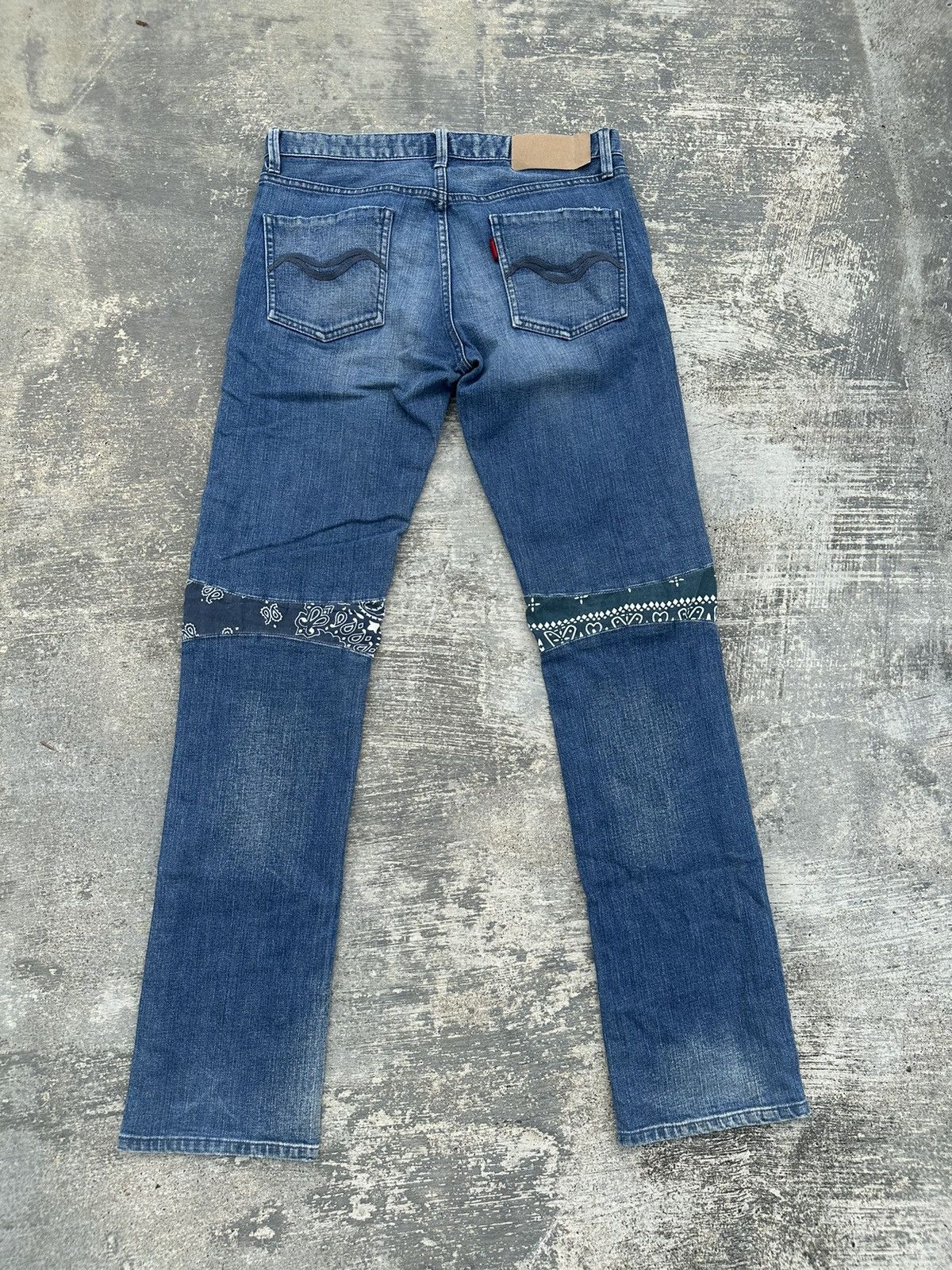 Sasquatchfabrix 2010AW SASQUATCHFABRIX BIKERS PUNK GORPCORE PAISLEY COWBOY Size US 30 / EU 46 - 2 Thumbnail