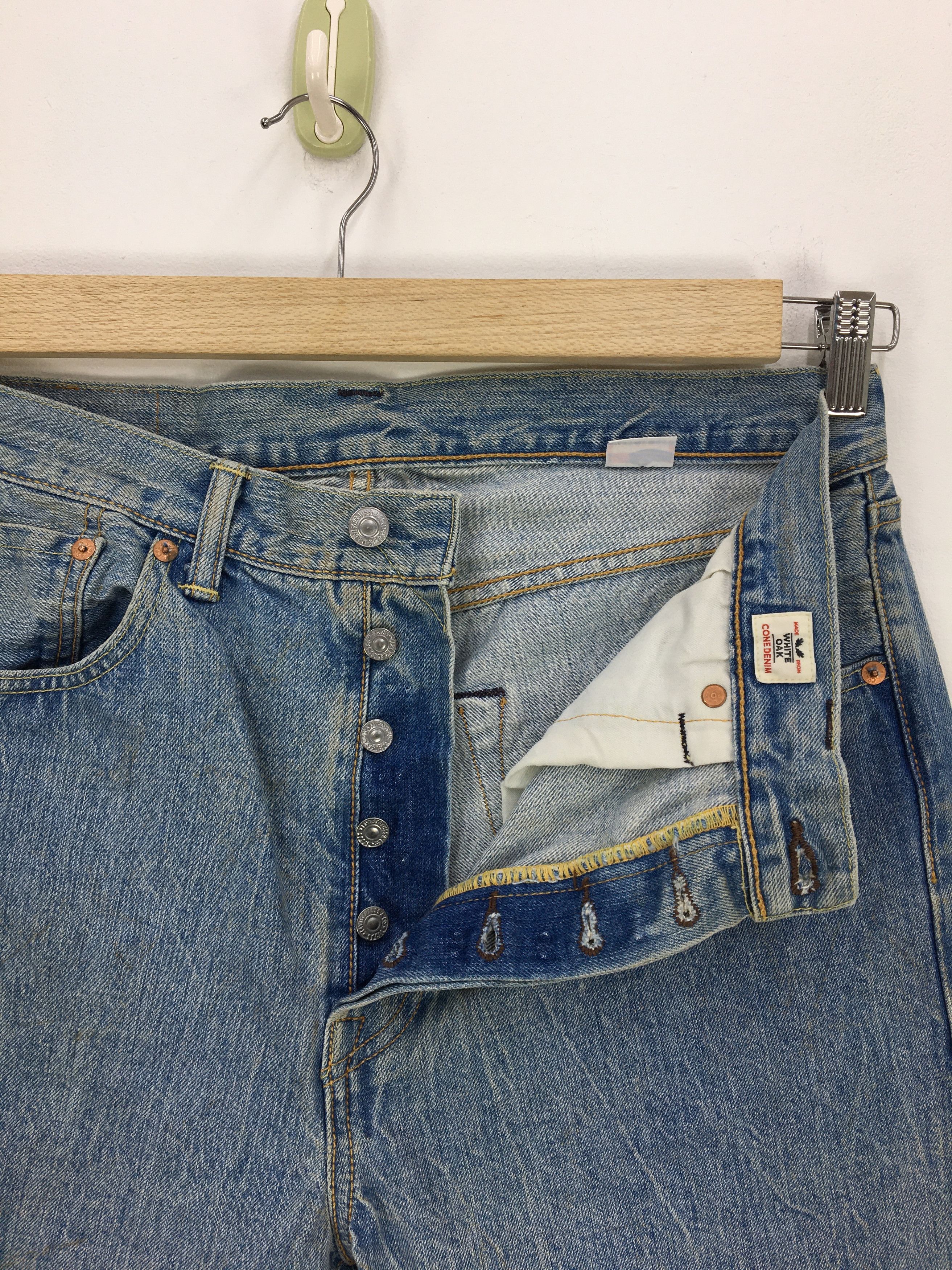 Levi's Vintage Y2K Levi's 501 Faded Jeans Levis Light Wash Denim Size US 32 / EU 48 - 11 Thumbnail