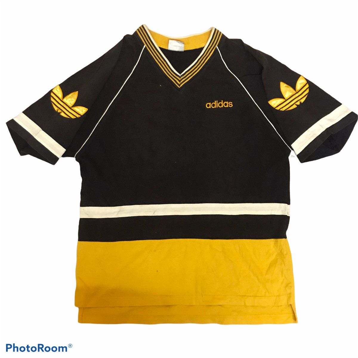 Adidas × Vintage Vtg adidas 90s hiphop style like run dmc Size US L / EU 52-54 / 3 - 1 Thumbnail