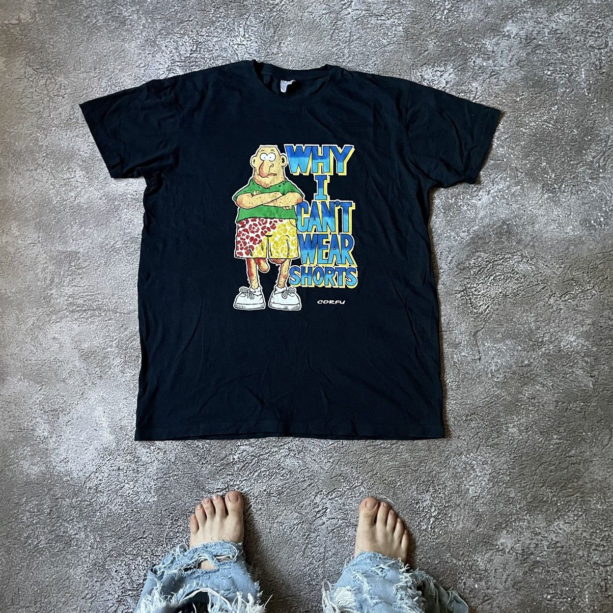 Vintage Vintage Y2K Single Stitch Graphic Tee Character Print Black Size US L / EU 52-54 / 3 - 1 Thumbnail