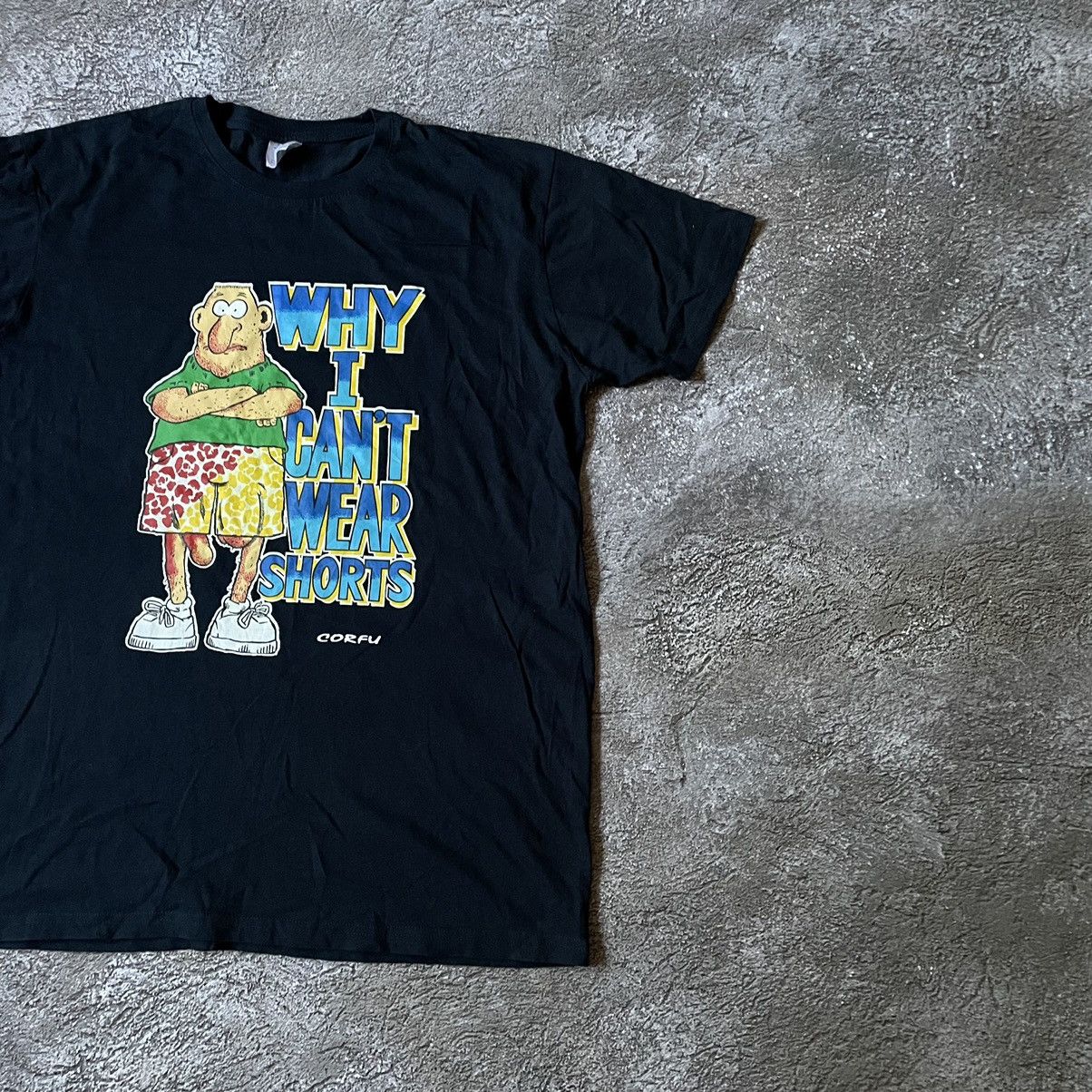 Vintage Vintage Y2K Single Stitch Graphic Tee Character Print Black Size US L / EU 52-54 / 3 - 3 Thumbnail