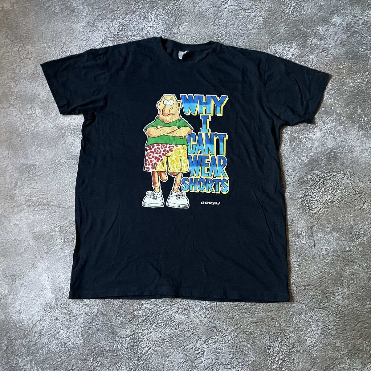 Vintage Vintage Y2K Single Stitch Graphic Tee Character Print Black Size US L / EU 52-54 / 3 - 2 Thumbnail