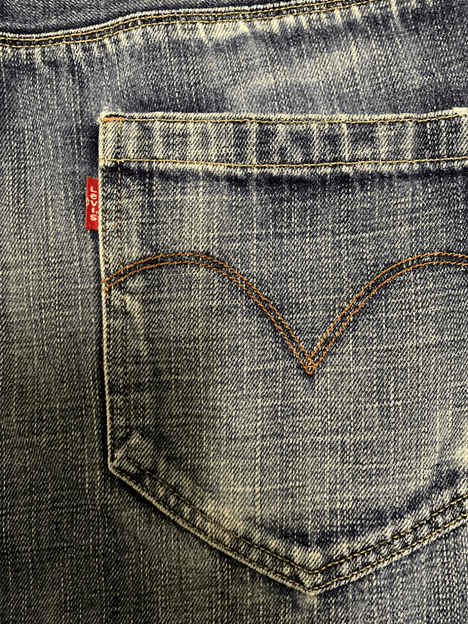 Levi's Vintage 90s Levis 554 Blue Wash Distressed Baggy Jeans 34x31 Size US 34 / EU 50 - 16 Thumbnail