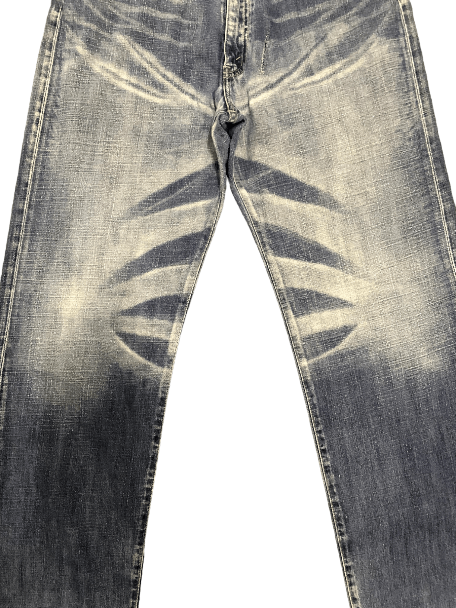 Levi's Vintage 90s Levis 554 Blue Wash Distressed Baggy Jeans 34x31 Size US 34 / EU 50 - 14 Thumbnail