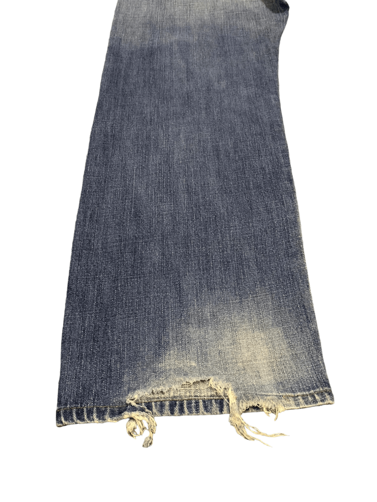 Levi's Vintage 90s Levis 554 Blue Wash Distressed Baggy Jeans 34x31 Size US 34 / EU 50 - 21 Thumbnail