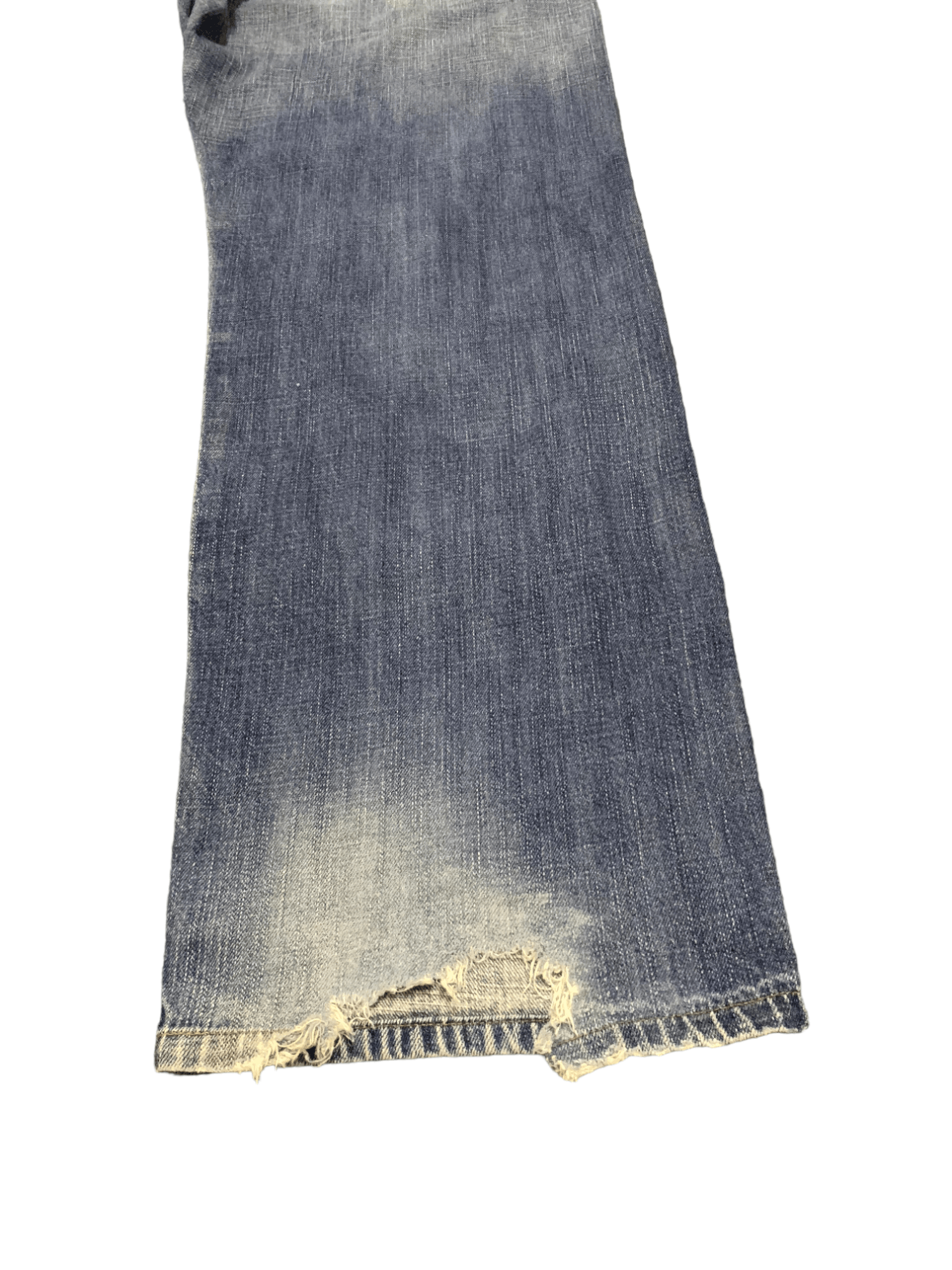 Levi's Vintage 90s Levis 554 Blue Wash Distressed Baggy Jeans 34x31 Size US 34 / EU 50 - 22 Thumbnail