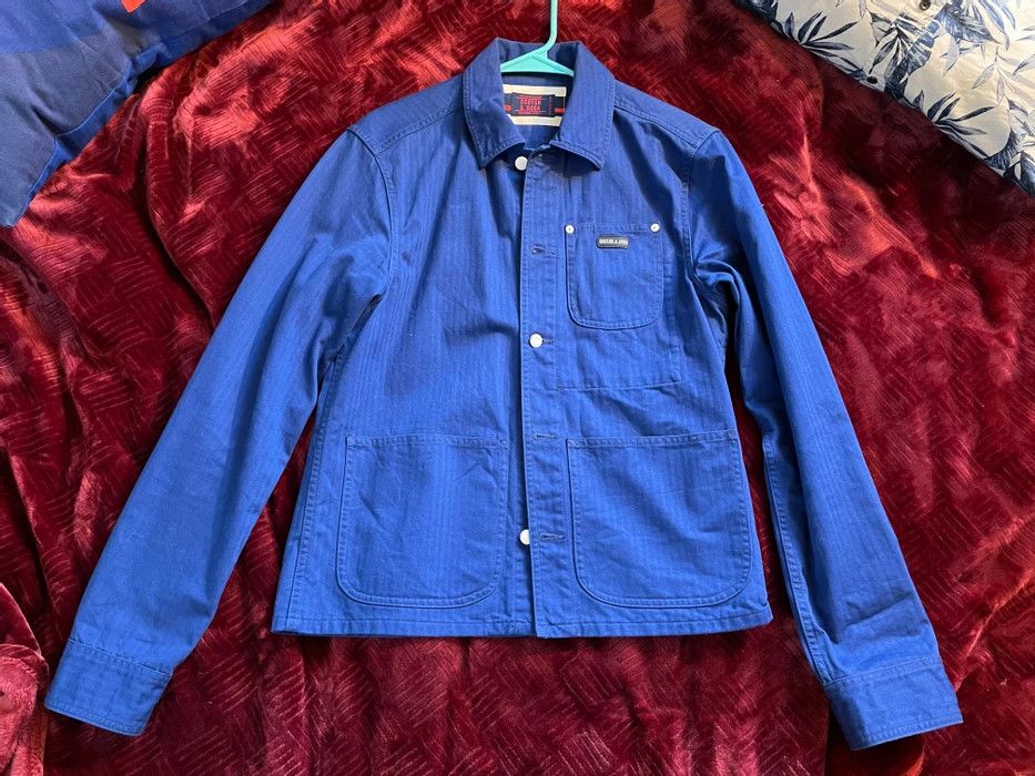 Scotch & Soda Blue Worker / Chore / Shirt Jacket - Size S