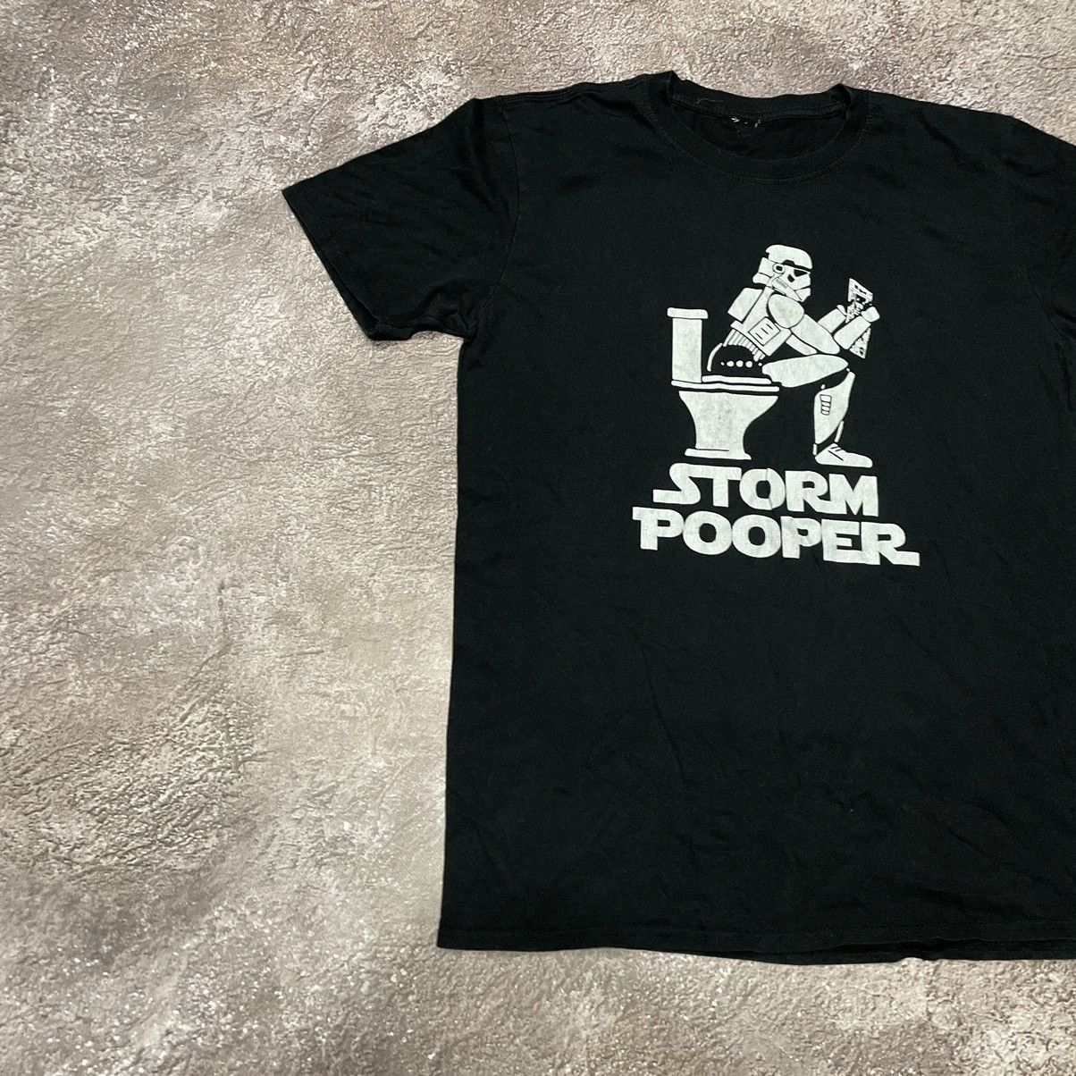 If Six Was Nine Vintage Y2K ADULT “Storm Pooper Dark Waider “ FUNNY BuyTee Size US M / EU 48-50 / 2 - 4 Thumbnail
