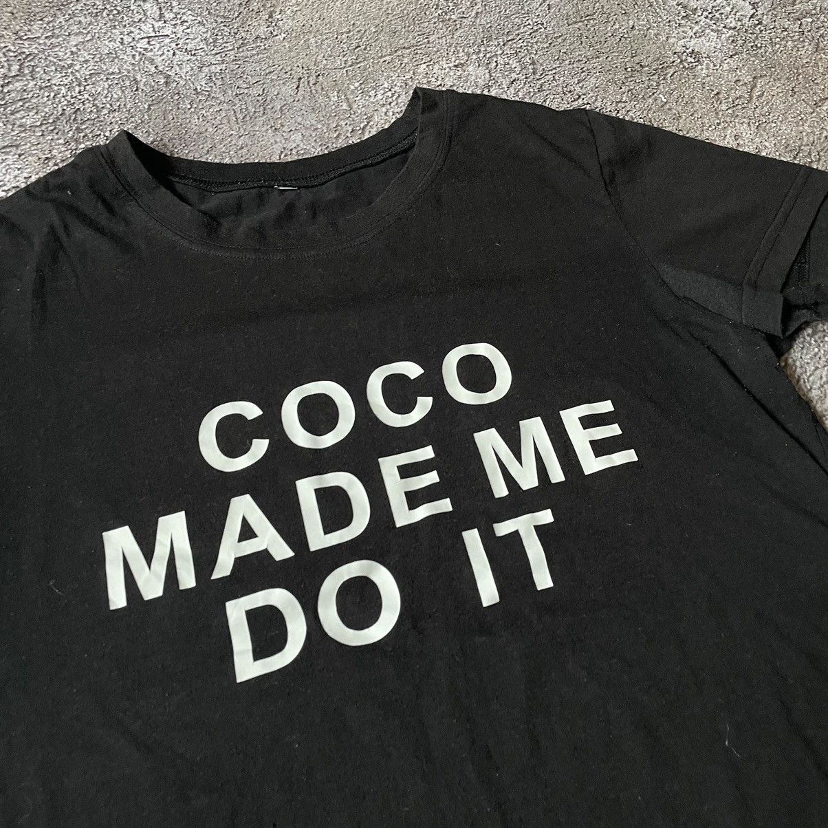 Vintage Vintage Y2K ADULT “ COCAINE MAKE ME DO IT COCO“ FUNNY BuyTee Size US S / EU 44-46 / 1 - 6 Thumbnail