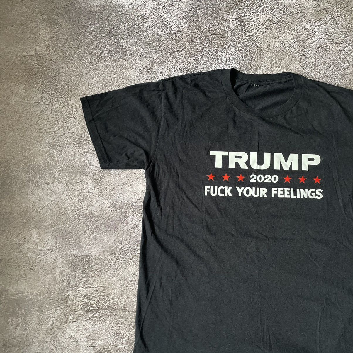 Vintage Y2K Graphic Tee Political Streetwear Thrashed Black Boxy M Size US M / EU 48-50 / 2 - 5 Thumbnail