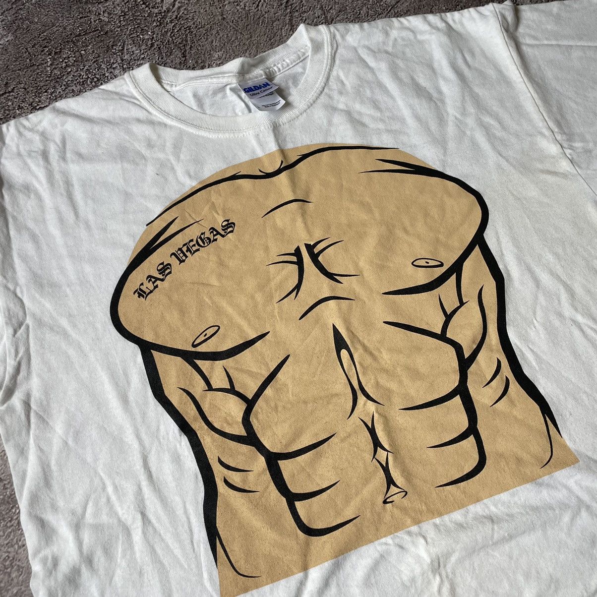 Vintage Vintage Y2K ADULT “ SEXY BODY LAS VEGAS PORNO “ FUNNY BuyTee Size US XL / EU 56 / 4 - 6 Thumbnail
