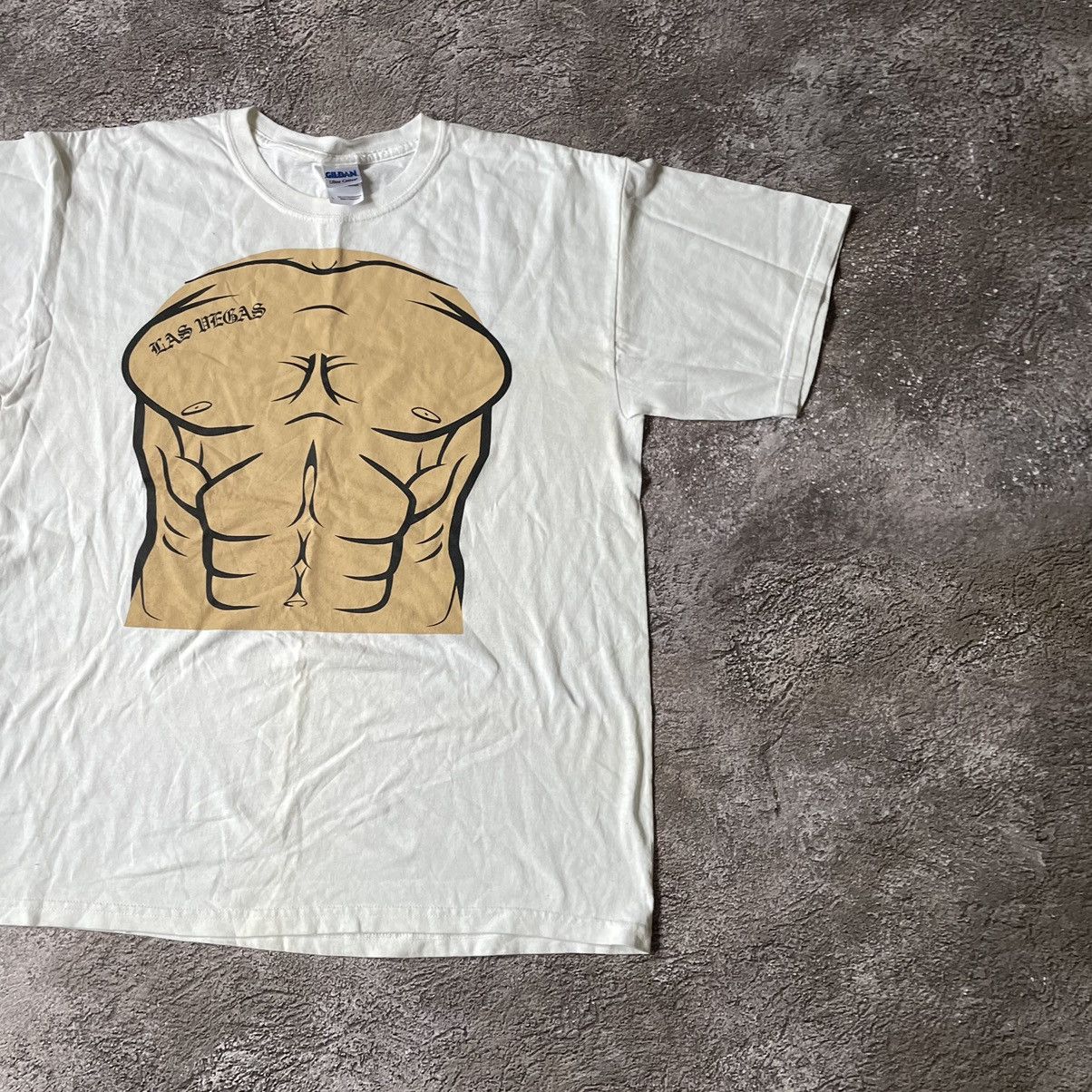 Vintage Vintage Y2K ADULT “ SEXY BODY LAS VEGAS PORNO “ FUNNY BuyTee Size US XL / EU 56 / 4 - 3 Thumbnail