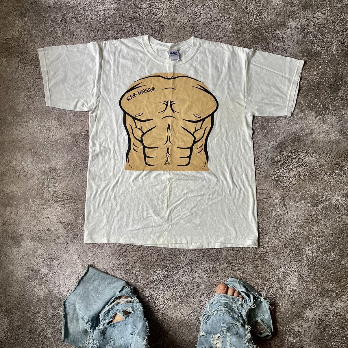 Vintage Vintage Y2K ADULT “ SEXY BODY LAS VEGAS PORNO “ FUNNY BuyTee Size US XL / EU 56 / 4 - 1 Thumbnail