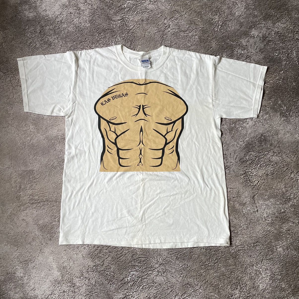 Vintage Vintage Y2K ADULT “ SEXY BODY LAS VEGAS PORNO “ FUNNY BuyTee Size US XL / EU 56 / 4 - 2 Thumbnail