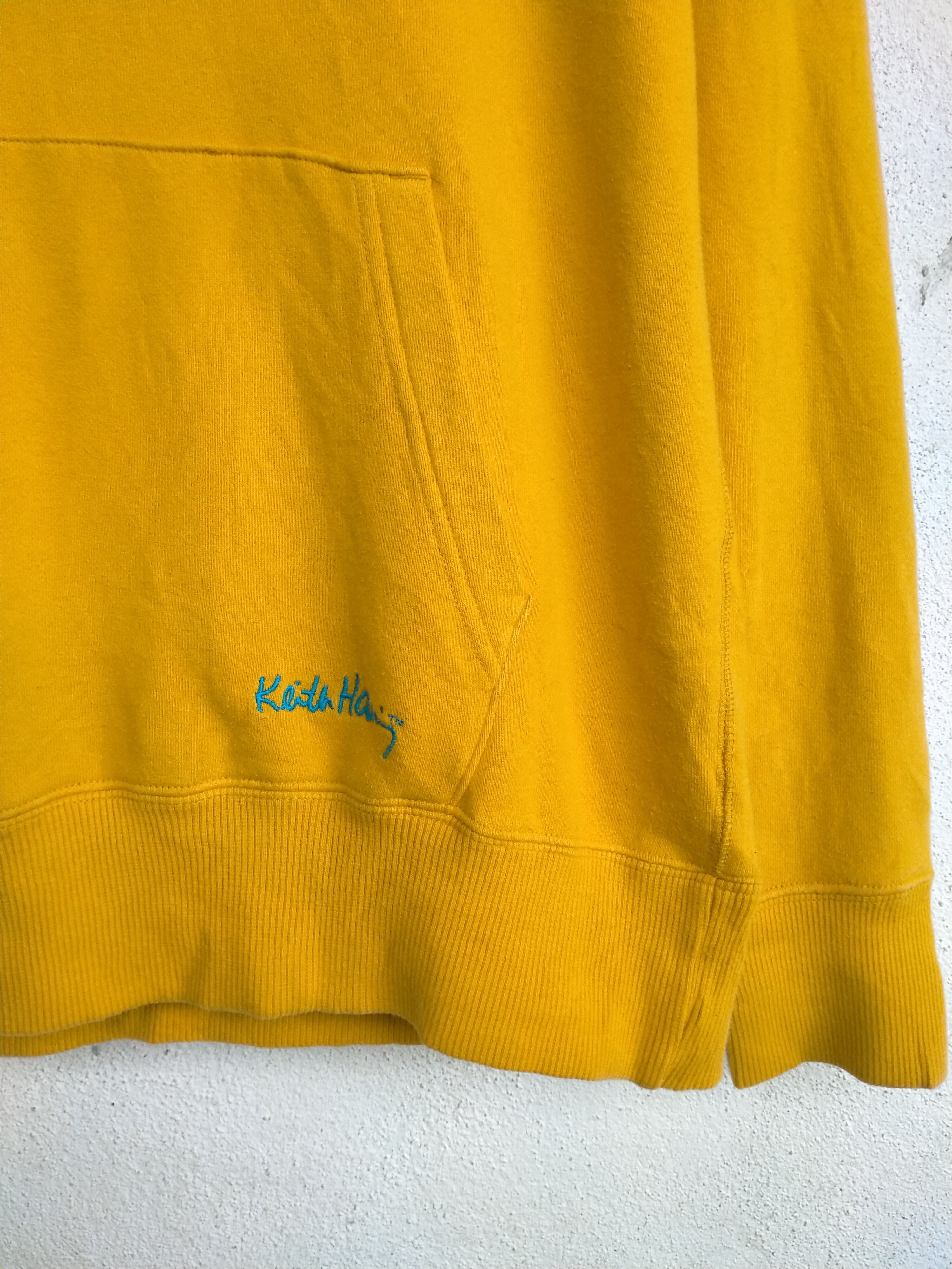 Japanese Brand × Keith Haring × Uniqlo Y2K Keith Haring American art X Uniqlo hoodie Size US M / EU 48-50 / 2 - 4 Thumbnail