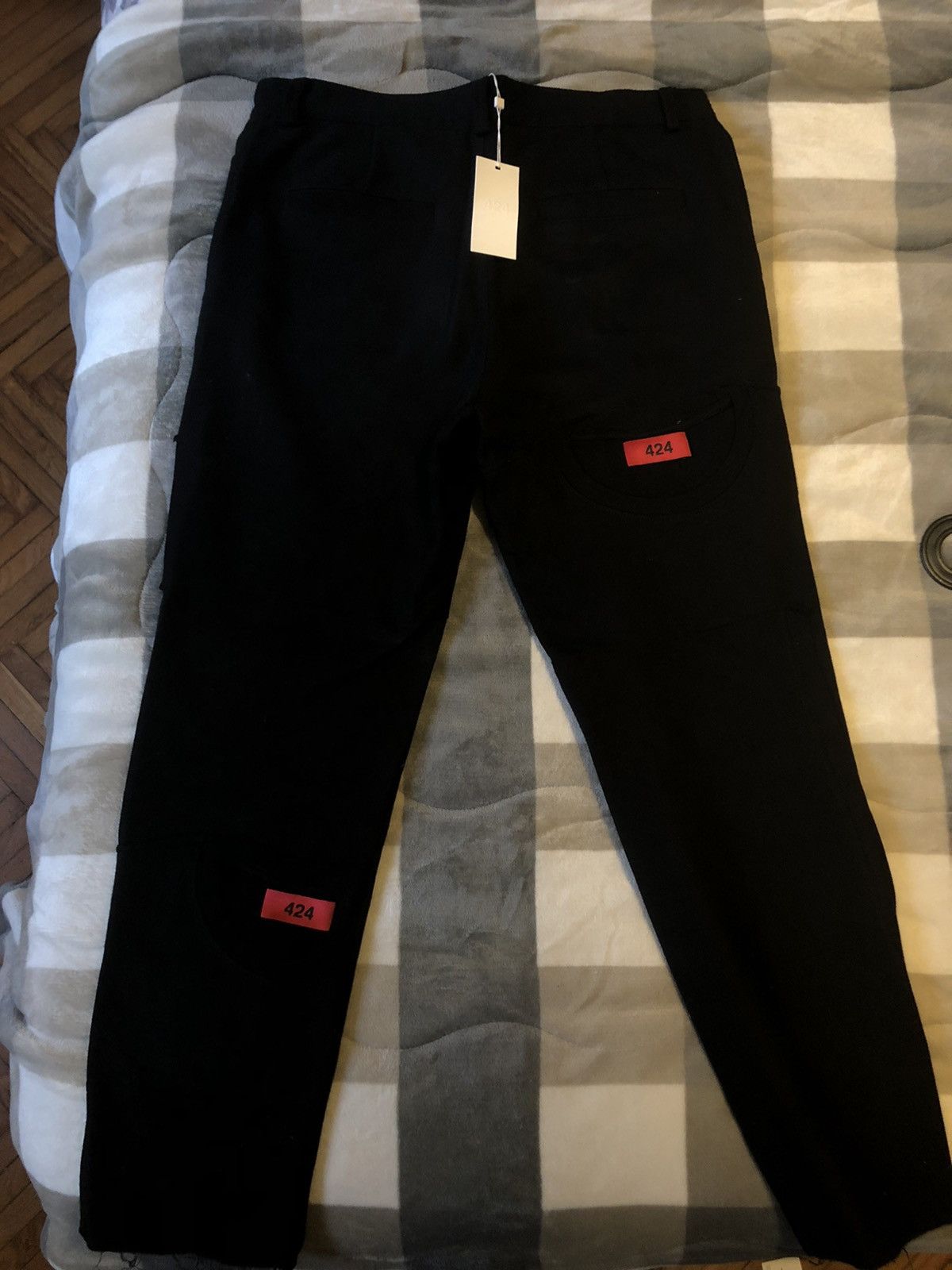 424 REWORKED TEE WORKPANT BLACK