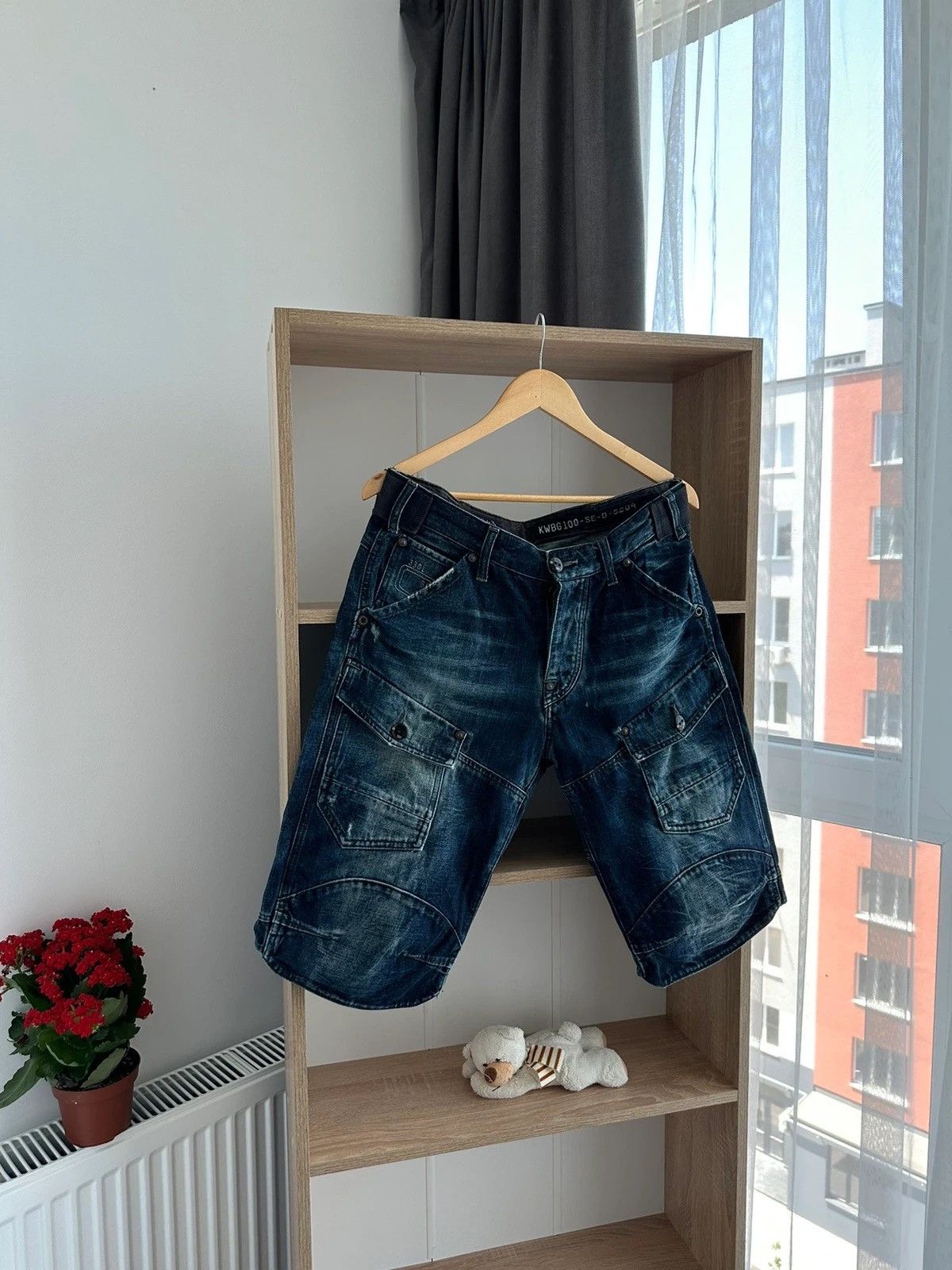 Vintage G-Star Cargo Denim Shorts