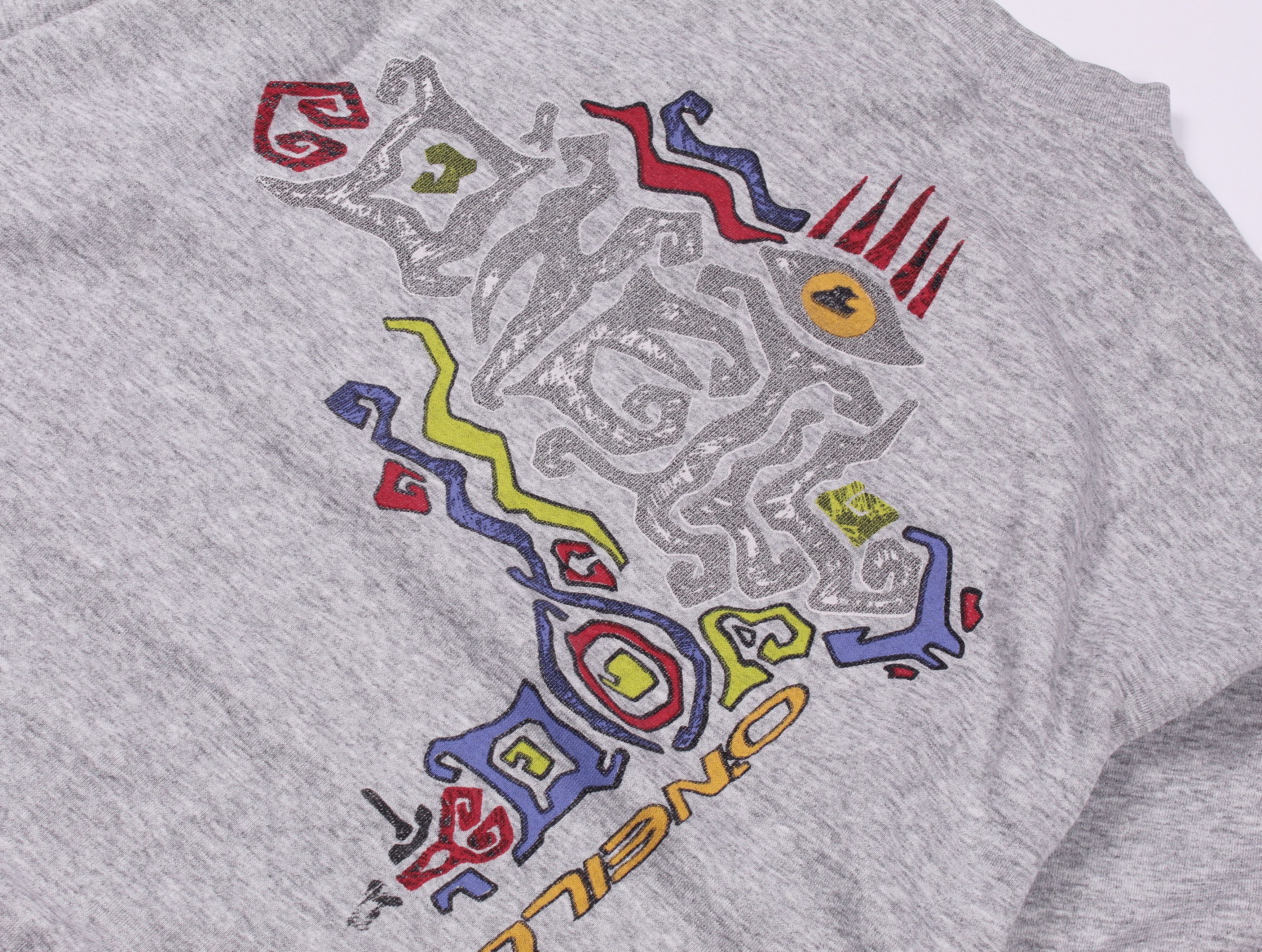 O'Neill × Vintage Vintage Oneill Surf Printed Crew Neck Sweatshirt Size US M / EU 48-50 / 2 - 2 Thumbnail