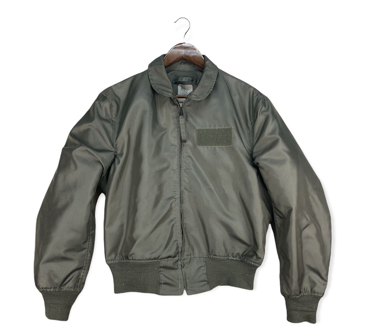ALPHA INDUSTRIES CWU-36P VINTAGE　GRAY Vintage 80s Alpha Industries CWU-36P Military Flyers Jacket