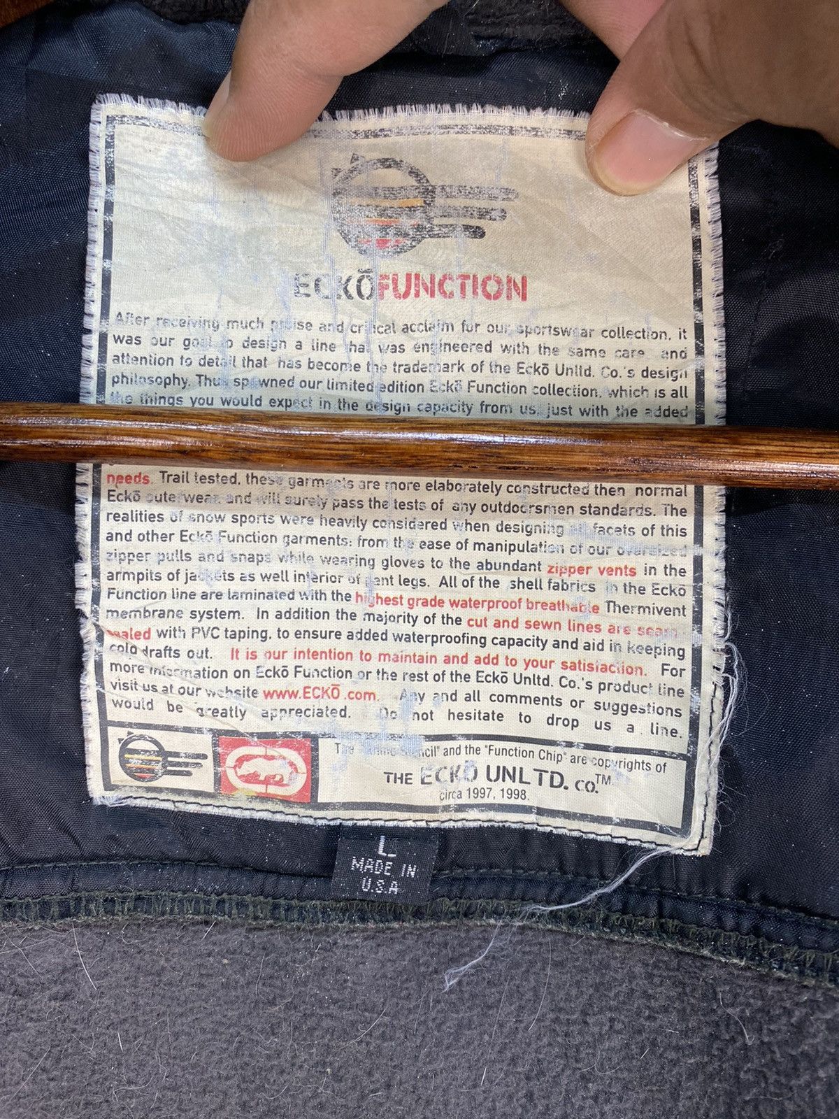 Ecko Unltd. Vintage Ecko Unlimited Jacket Size US L / EU 52-54 / 3 - 10 Thumbnail
