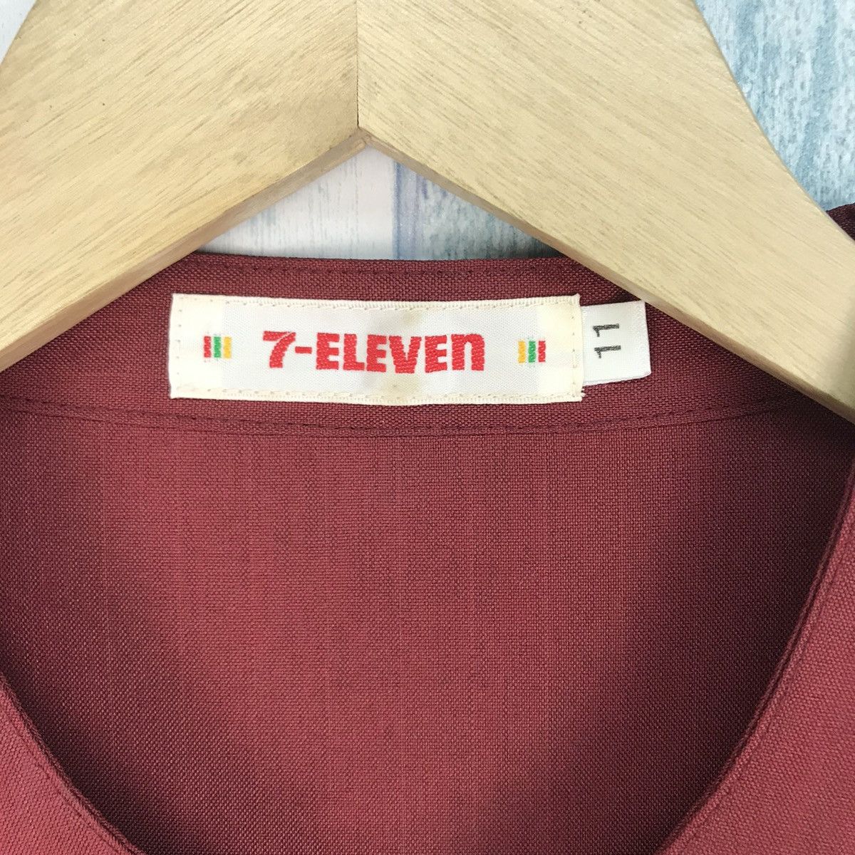 11.11 / eleven eleven Vintage 7 Eleven Workers Shirt Size US L / EU 52-54 / 3 - 9 Thumbnail