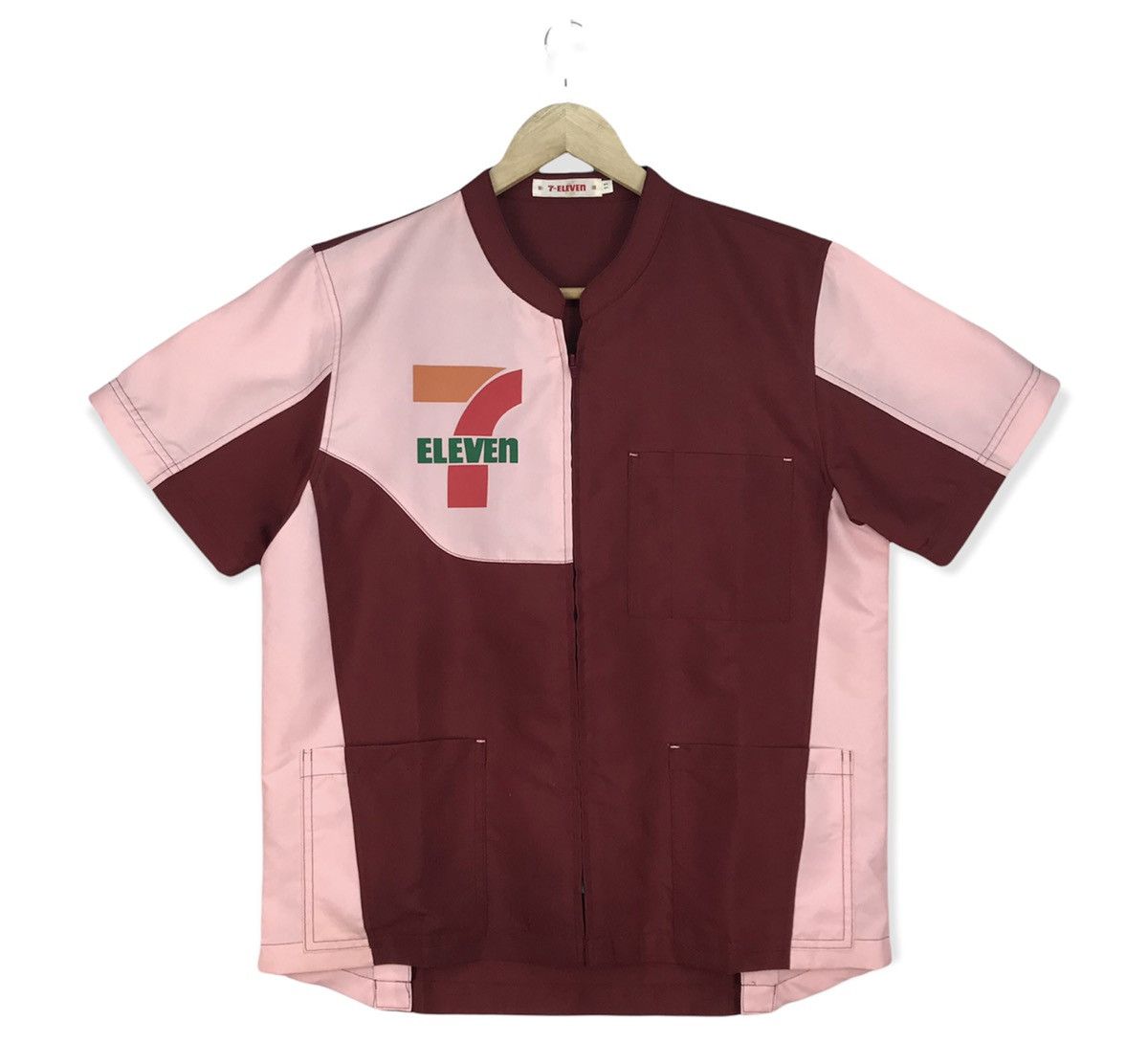 11.11 / eleven eleven Vintage 7 Eleven Workers Shirt Size US L / EU 52-54 / 3 - 2 Thumbnail