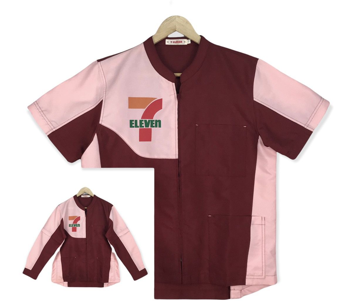 11.11 / eleven eleven Vintage 7 Eleven Workers Shirt Size US L / EU 52-54 / 3 - 1 Thumbnail