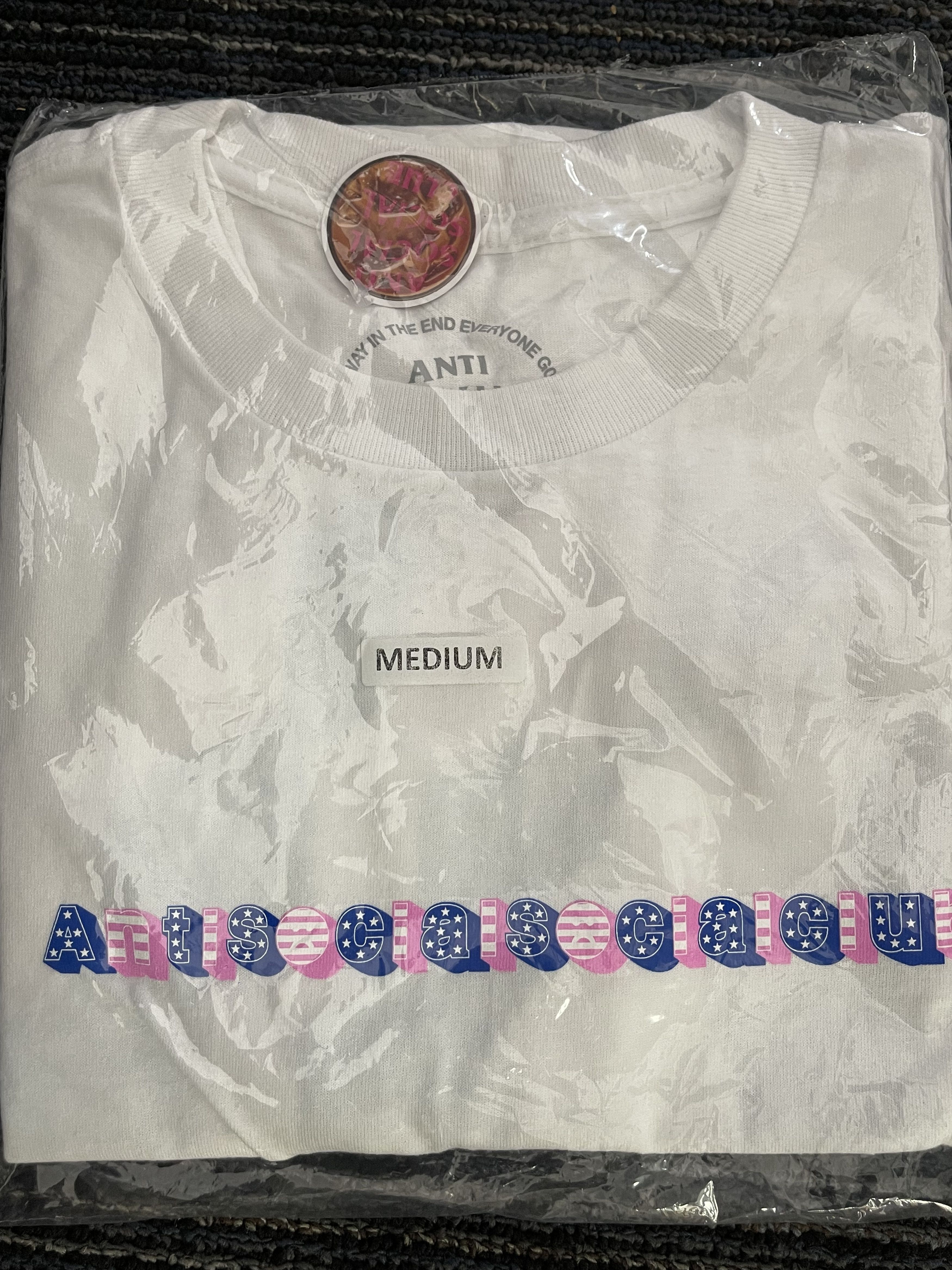 DS SS23 ASSC Sign me Up White Tee Bape KITH Kaws Vlone fog