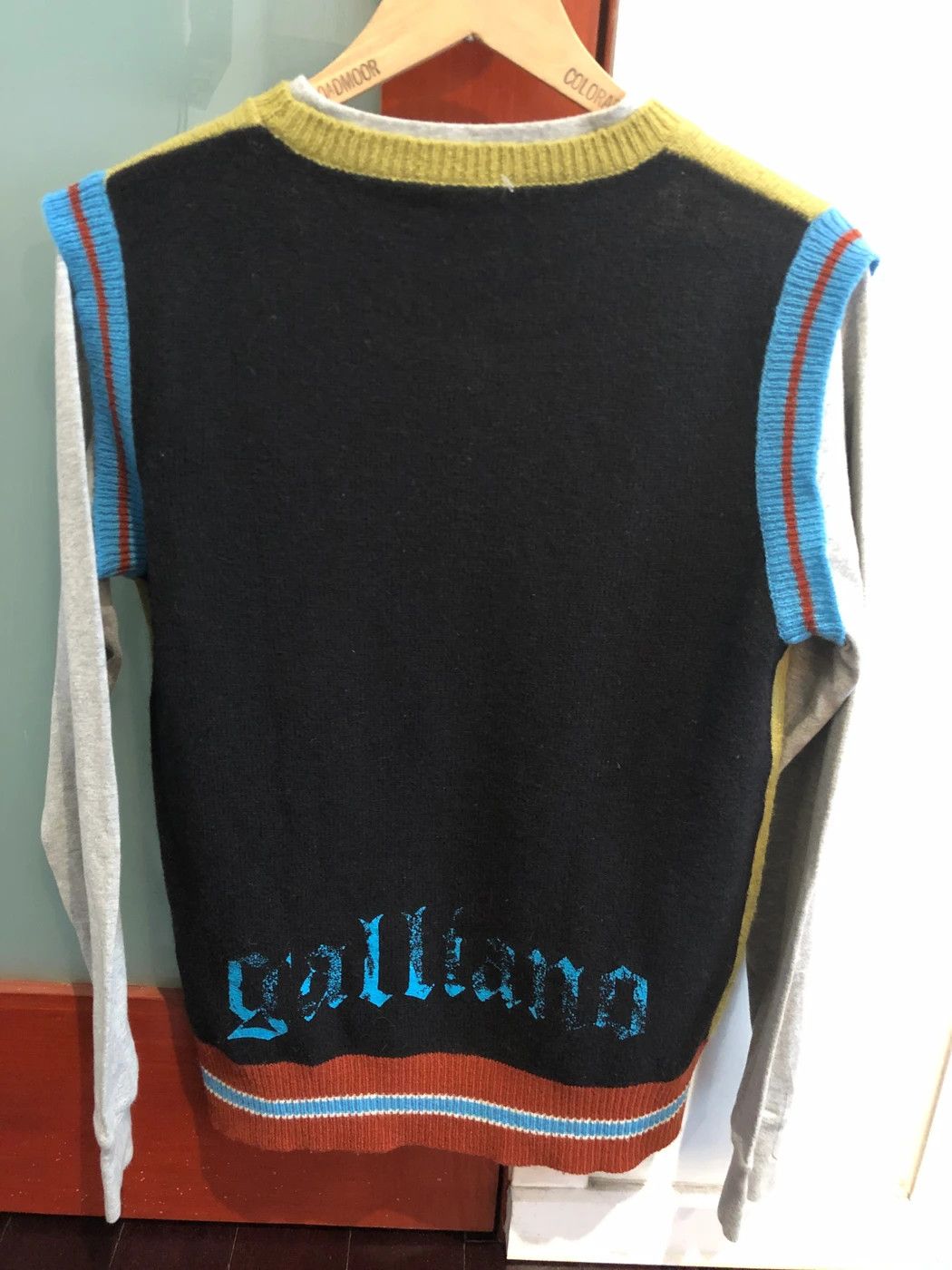 John Galliano Women's Layered Sweater/Longsleeve T-shirt Size M / US 6-8 / IT 42-44 - 4 Thumbnail