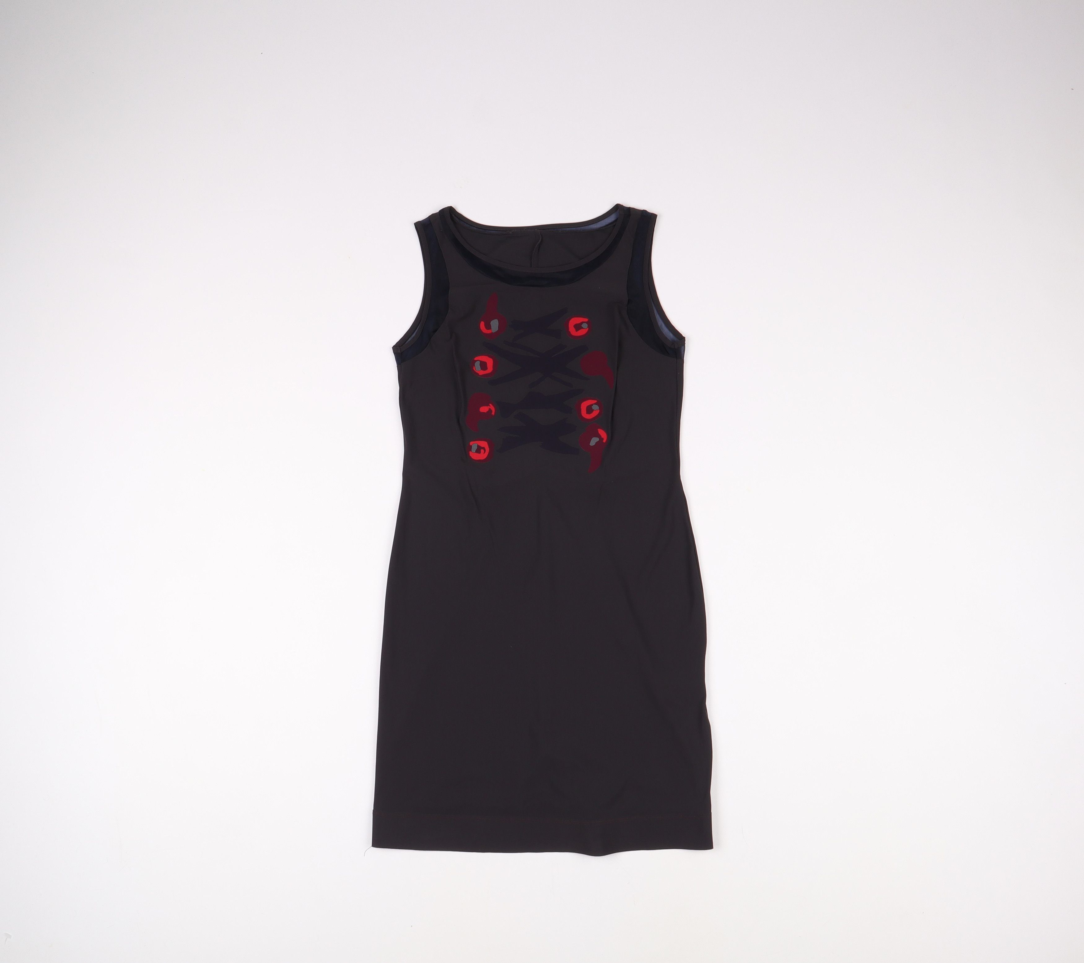 Marithe + Francois Girbaud Vintage Marithe Francois Girbaud Printed Mini Dress Size M / US 6-8 / IT 42-44 - 4 Thumbnail