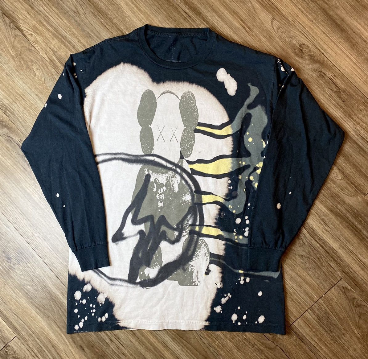 fragment kaws tee