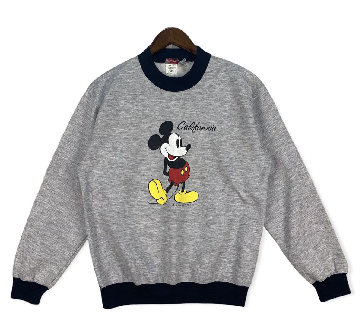 Mickey Mouse Vintage Mickey California Sweatshirt Size US L / EU 52-54 / 3 - 1 Thumbnail