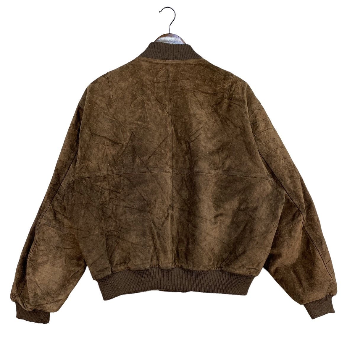 Japanese Brand LES VIS a BOIS SUEDE LEATHER JACKET Size US XL / EU 56 / 4 - 4 Thumbnail