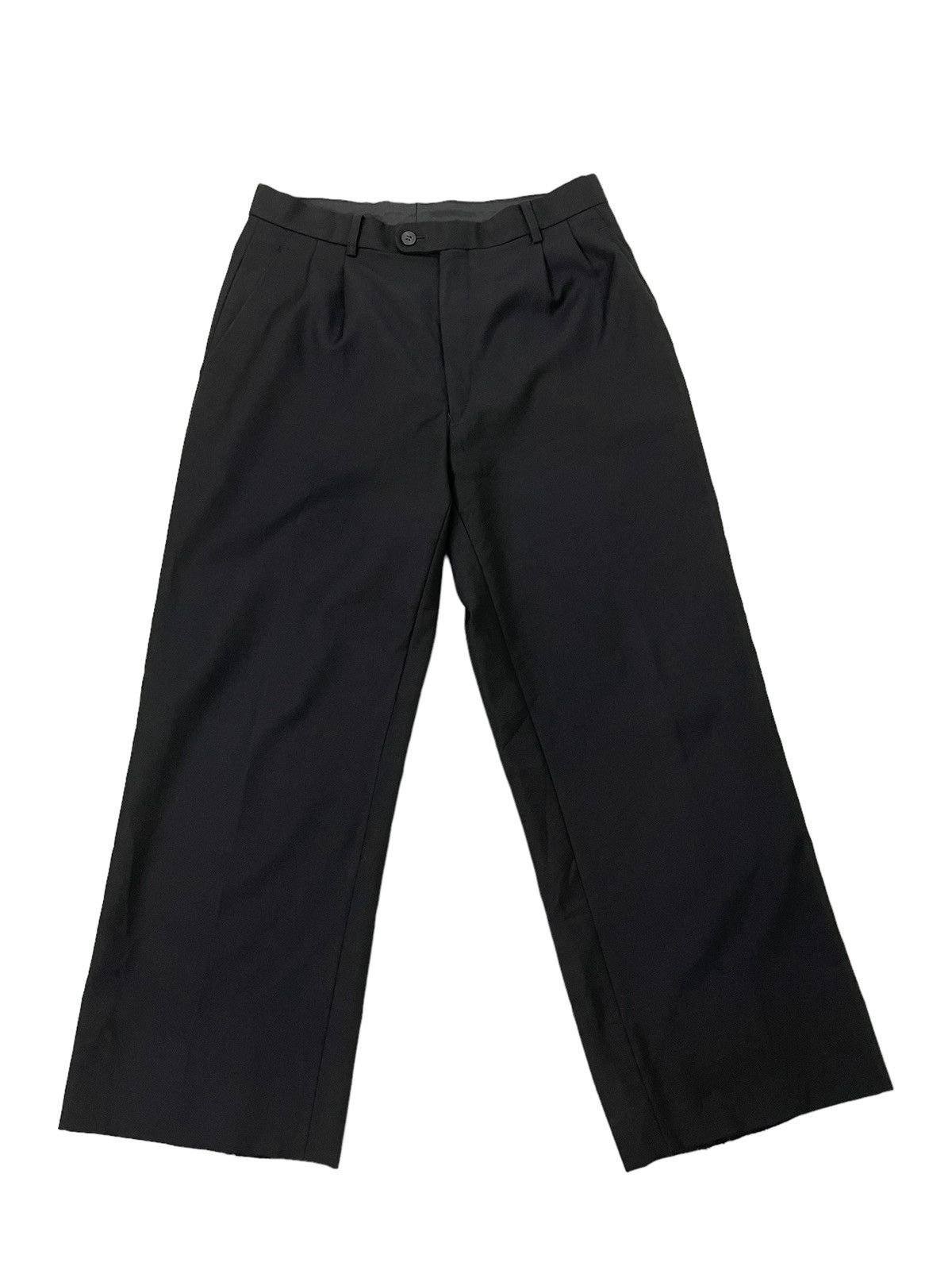 Christian Dior Monsieur Wide Wool Trouser Vtg Christian Dior 2🟦8 Size US 30 / EU 46 - 2 Thumbnail