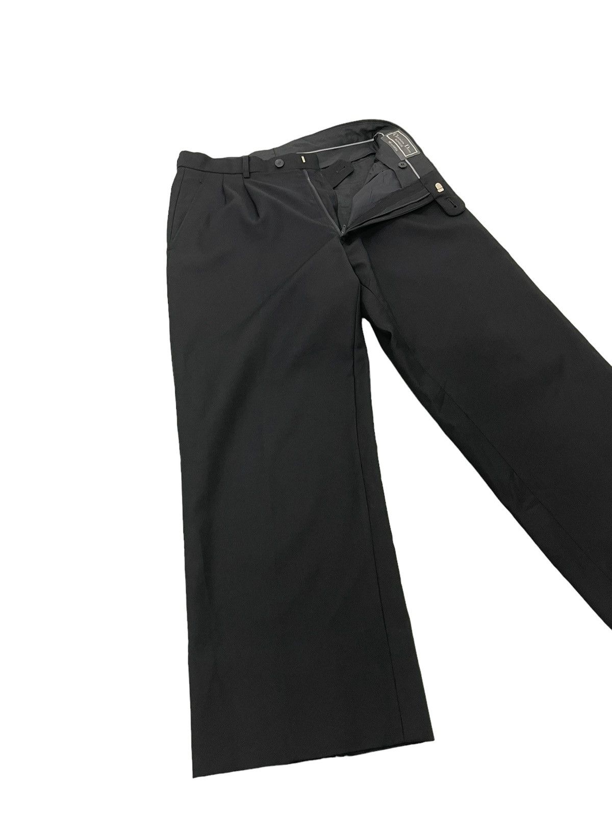 Christian Dior Monsieur Wide Wool Trouser Vtg Christian Dior 2🟦8 Size US 30 / EU 46 - 10 Thumbnail
