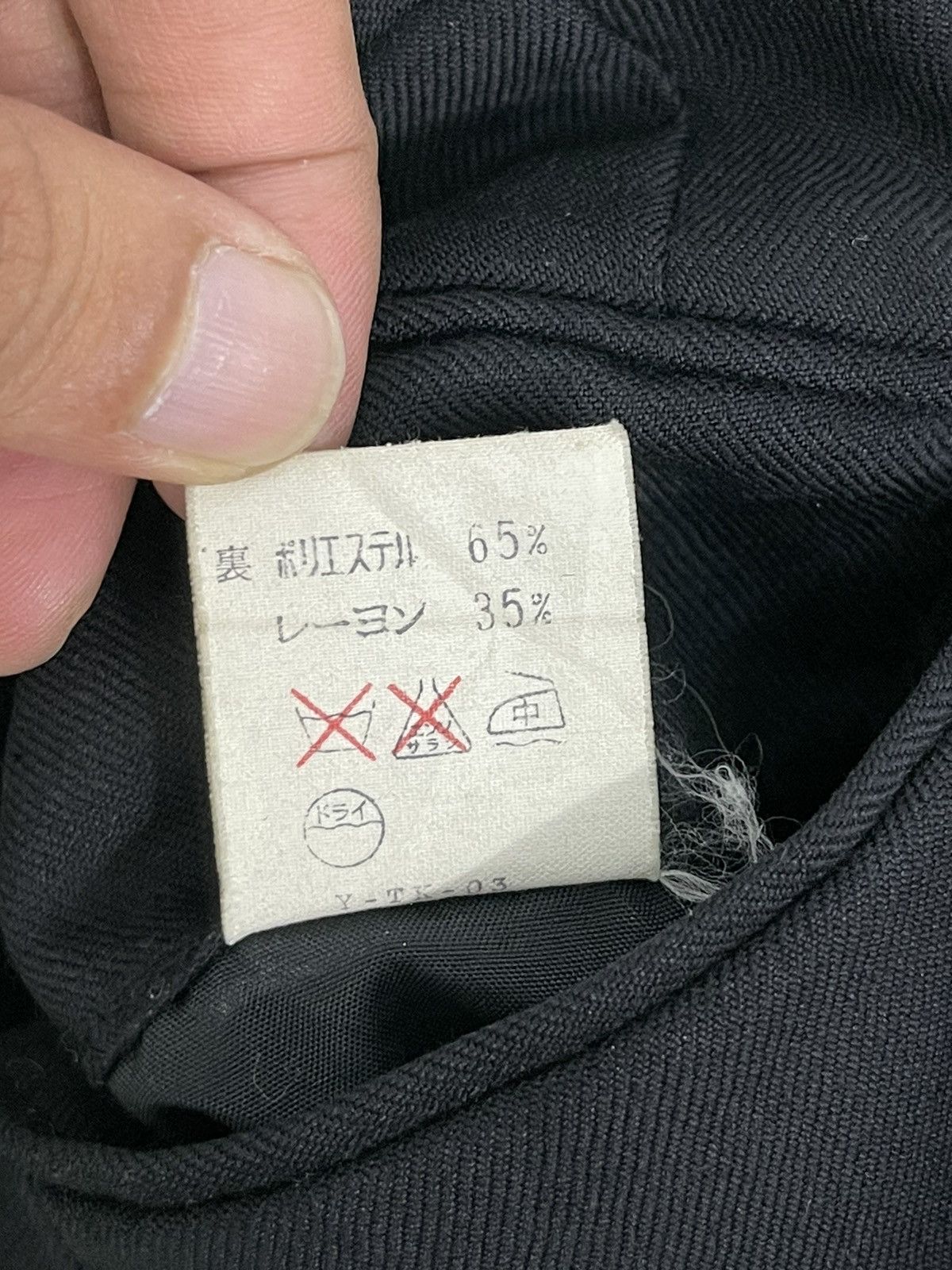 Christian Dior Monsieur Wide Wool Trouser Vtg Christian Dior 2🟦8 Size US 30 / EU 46 - 22 Thumbnail