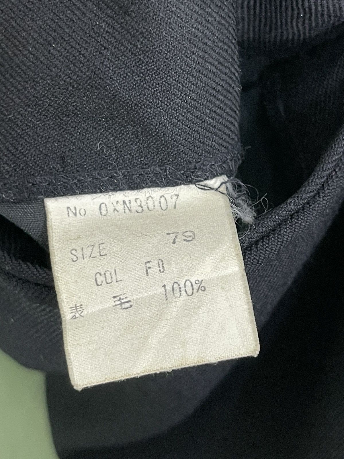 Christian Dior Monsieur Wide Wool Trouser Vtg Christian Dior 2🟦8 Size US 30 / EU 46 - 21 Thumbnail