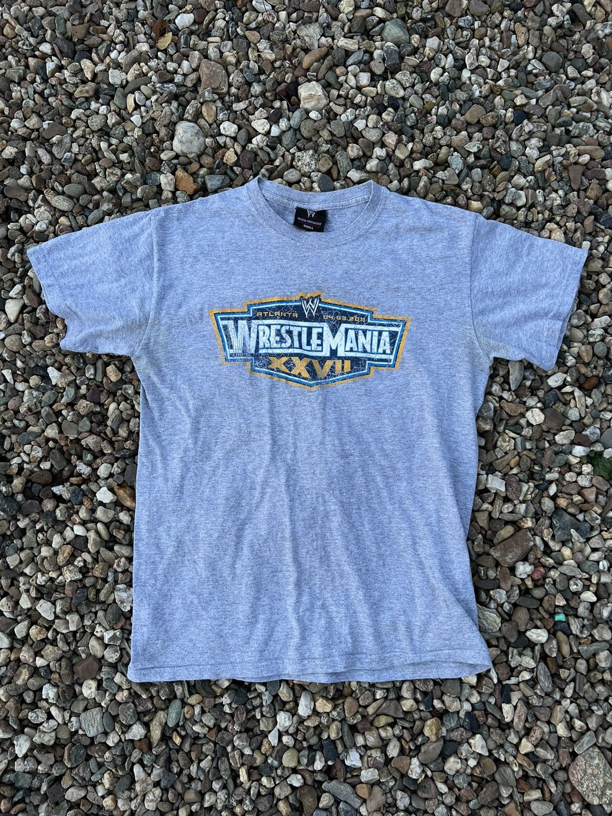 Vintage × WWE Vintage WWE Wrestlemania Atlanta 2011 tshirt tee Size US S / EU 44-46 / 1 - 1 Thumbnail