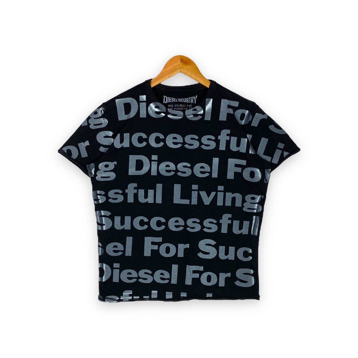 DIESEL FOR SUCCESSFUL LIVING FULLPRINT TEE
