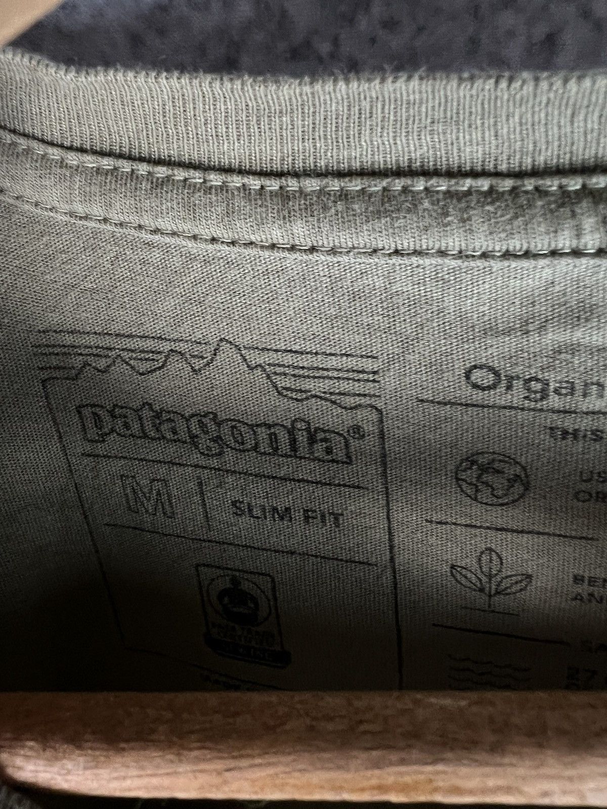 Patagonia Patagonia organic cotton bear logo tshirt Size US M / EU 48-50 / 2 - 4 Thumbnail