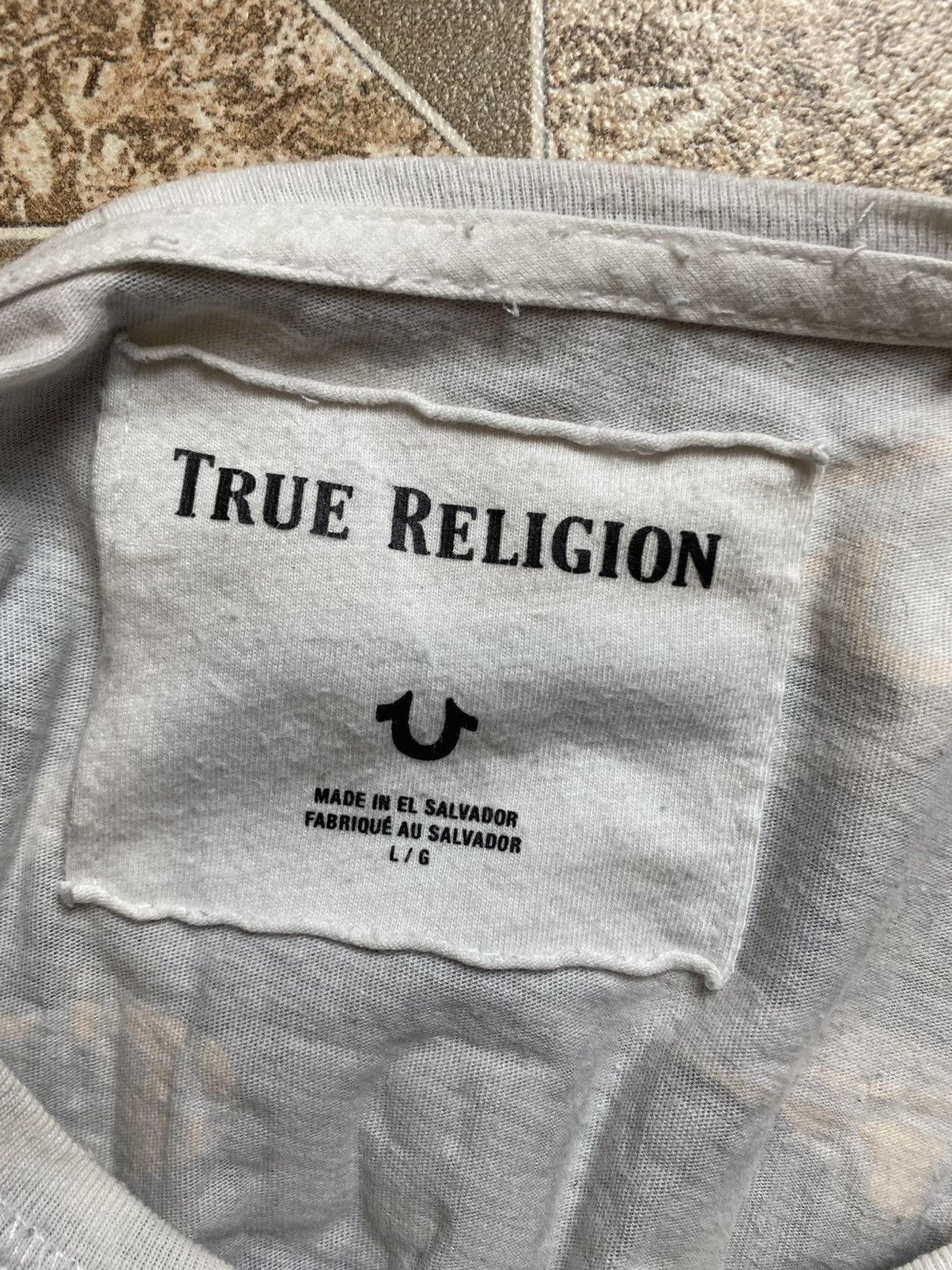 American Apparel × True Religion True Religion Tshirt drip tee Size US L / EU 52-54 / 3 - 3 Thumbnail