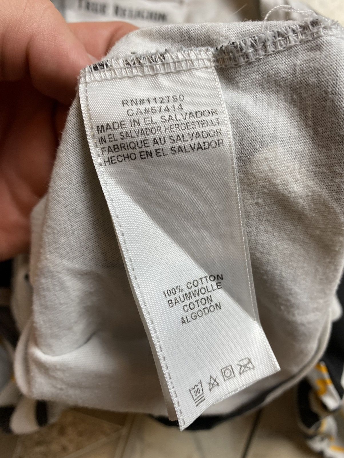 American Apparel × True Religion True Religion Tshirt drip tee Size US L / EU 52-54 / 3 - 4 Thumbnail
