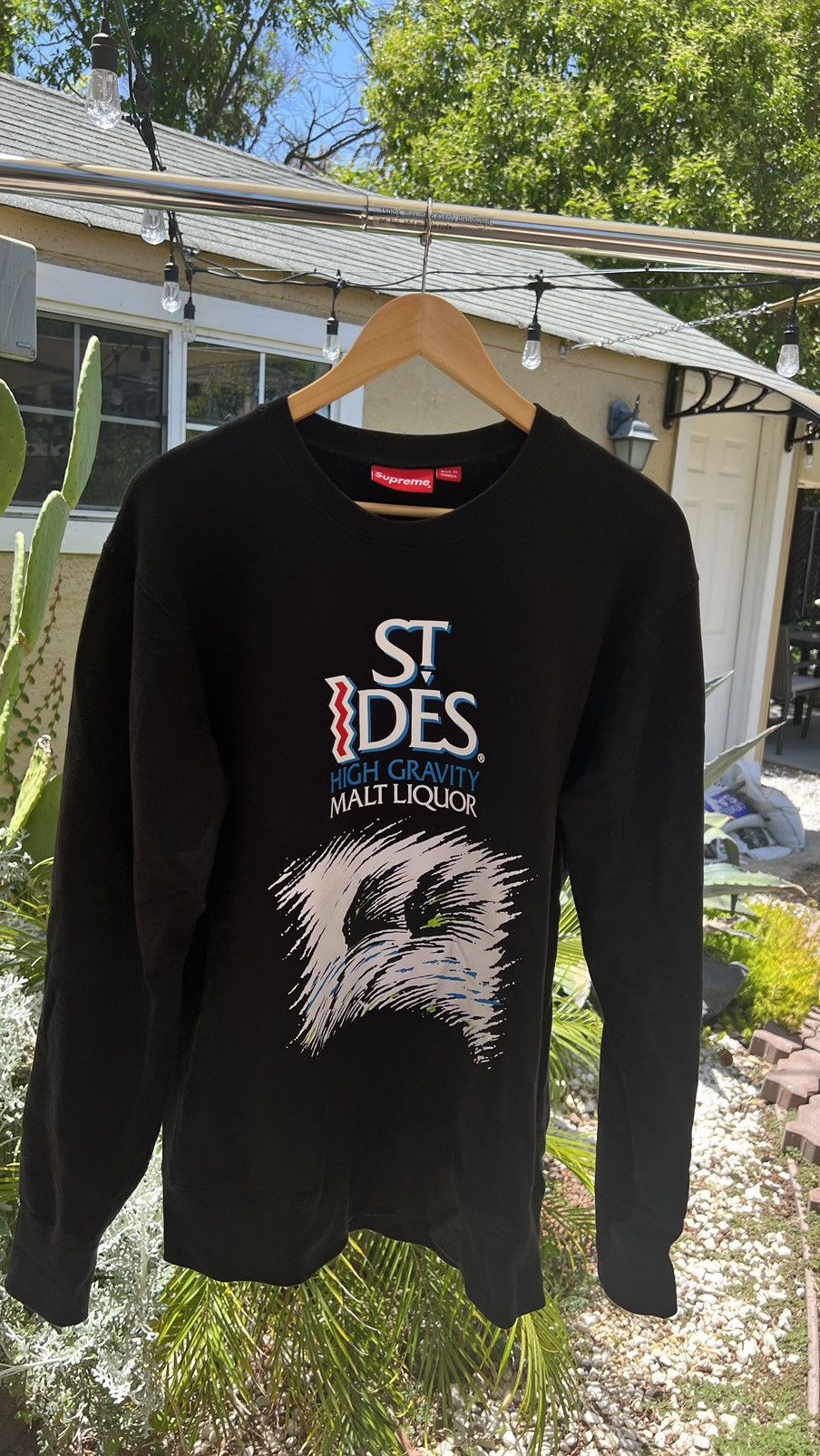 Supreme Supreme St. Ides Crewneck Size US L / EU 52-54 / 3 - 1 Thumbnail