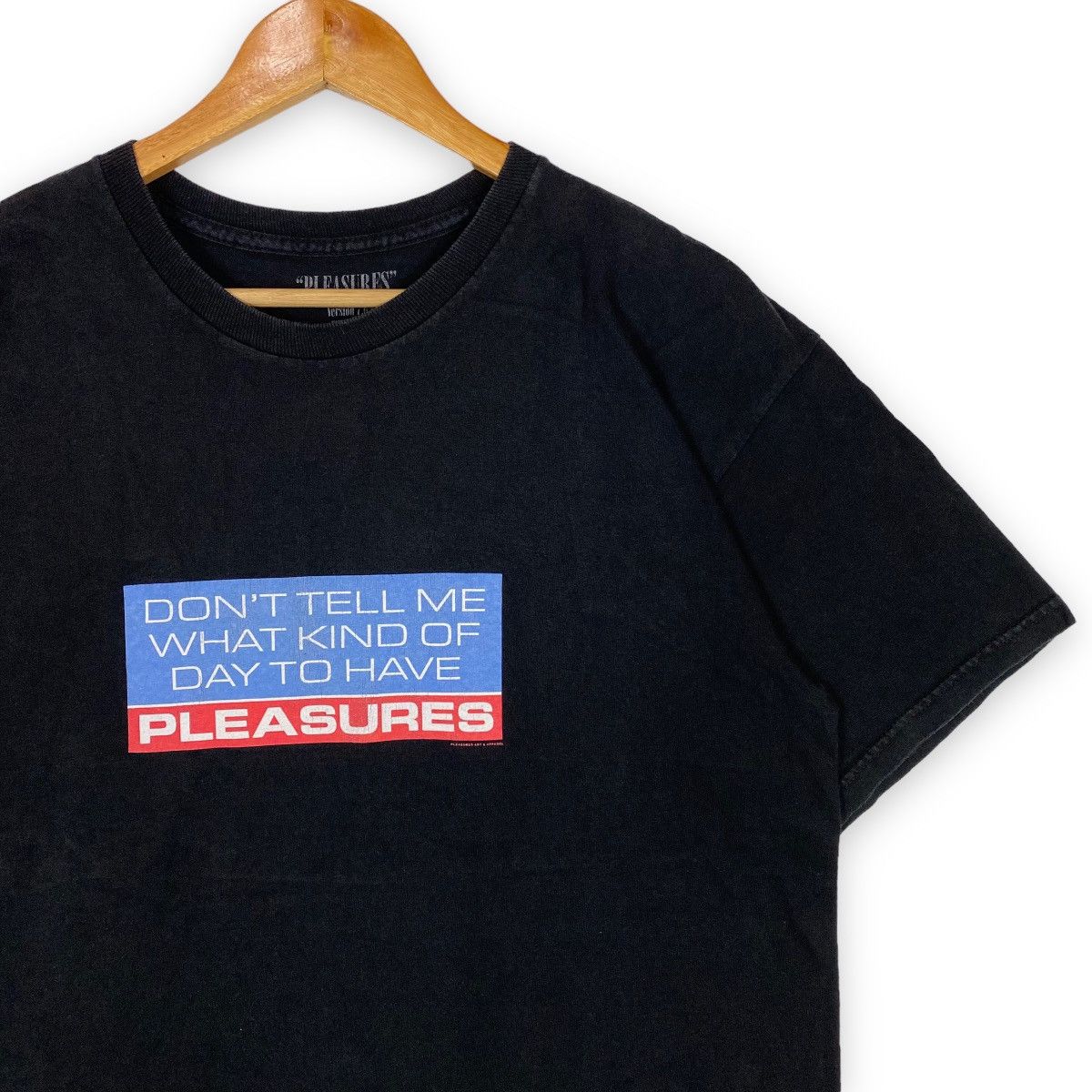 Pleasures PLEASURES MONKEY TIME WORDING TEE Size US L / EU 52-54 / 3 - 2 Thumbnail