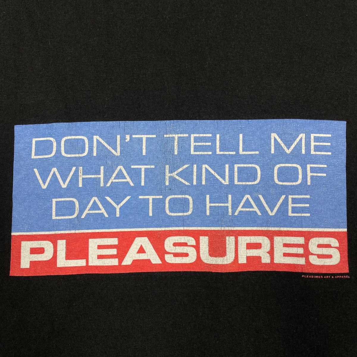 Pleasures PLEASURES MONKEY TIME WORDING TEE Size US L / EU 52-54 / 3 - 3 Thumbnail