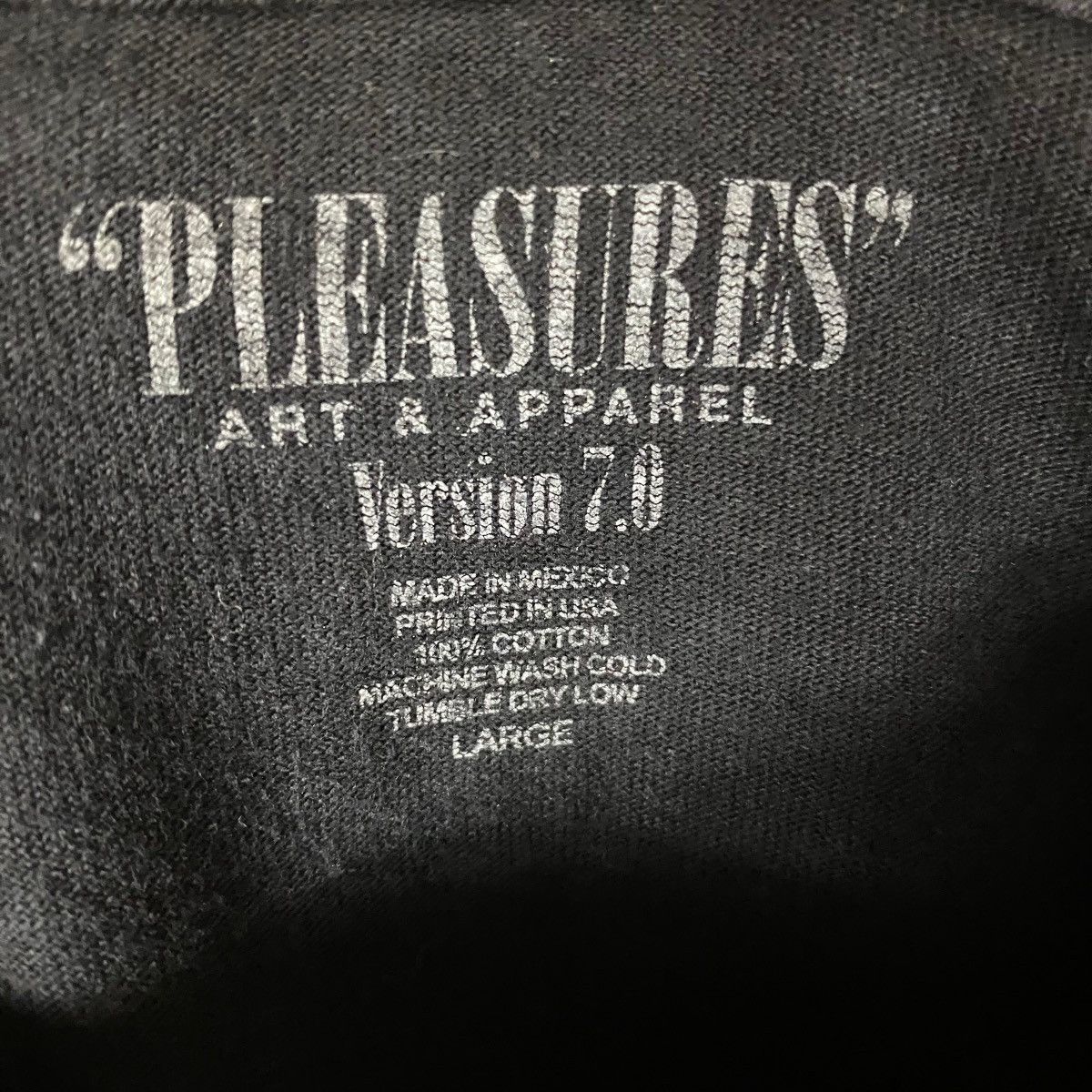 Pleasures PLEASURES MONKEY TIME WORDING TEE Size US L / EU 52-54 / 3 - 8 Thumbnail