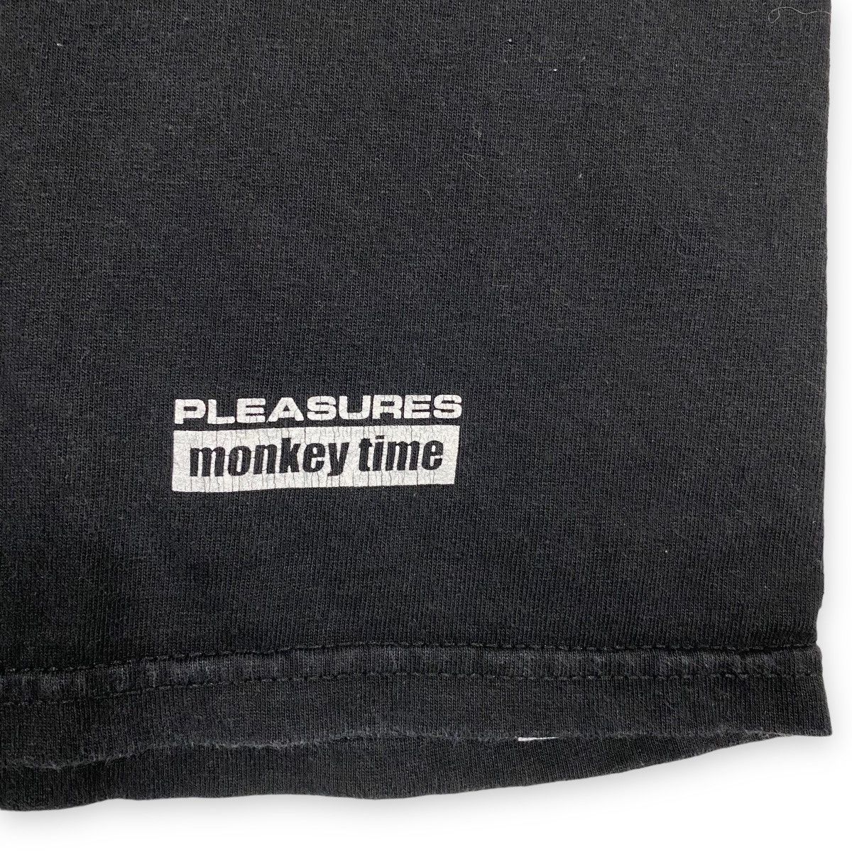 Pleasures PLEASURES MONKEY TIME WORDING TEE Size US L / EU 52-54 / 3 - 6 Thumbnail