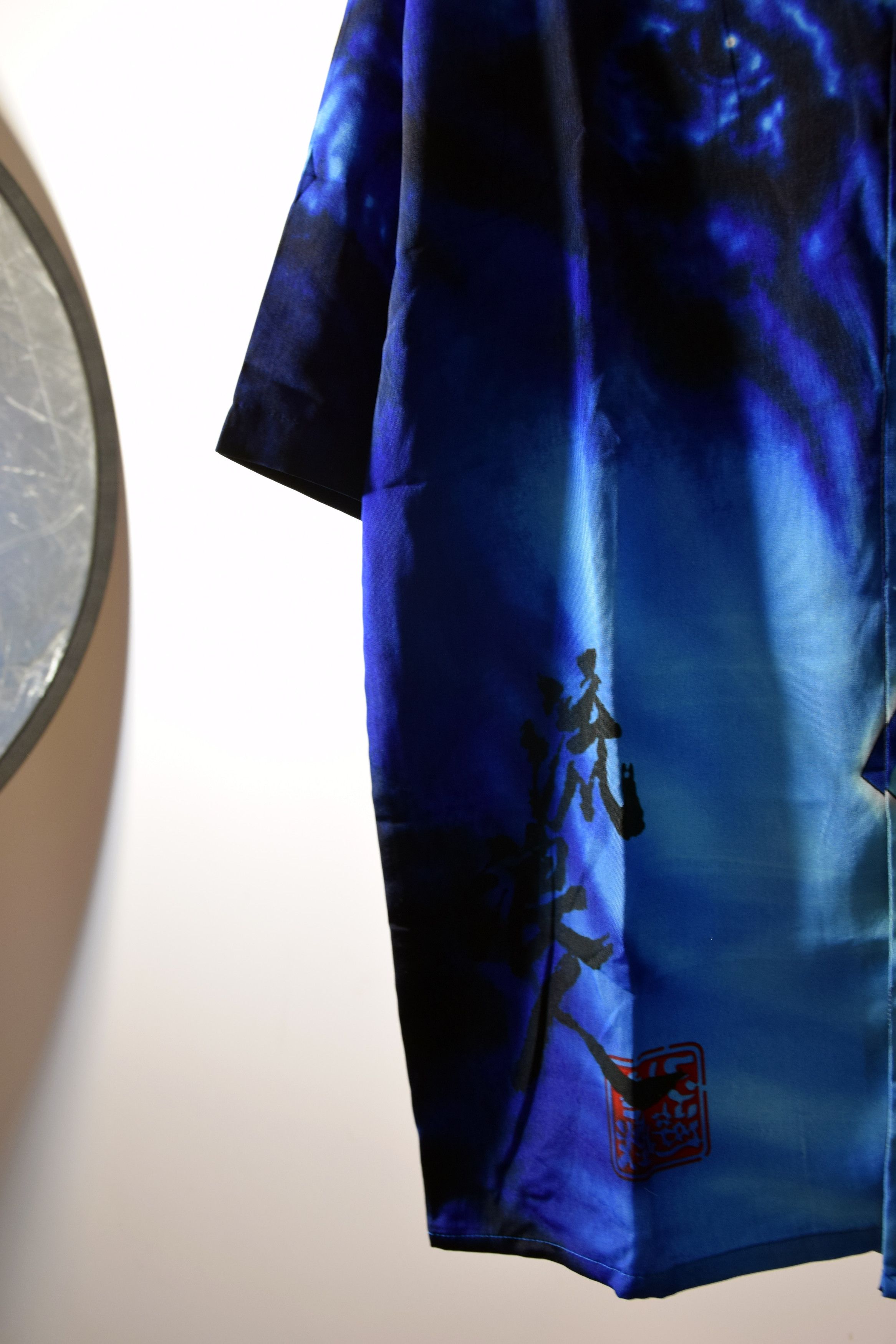 Japanese Brand × Rap Tees × Vintage Vintage Y2k Johny Blaze Anime Rap Oversize L Button Shirt Size US L / EU 52-54 / 3 - 6 Thumbnail